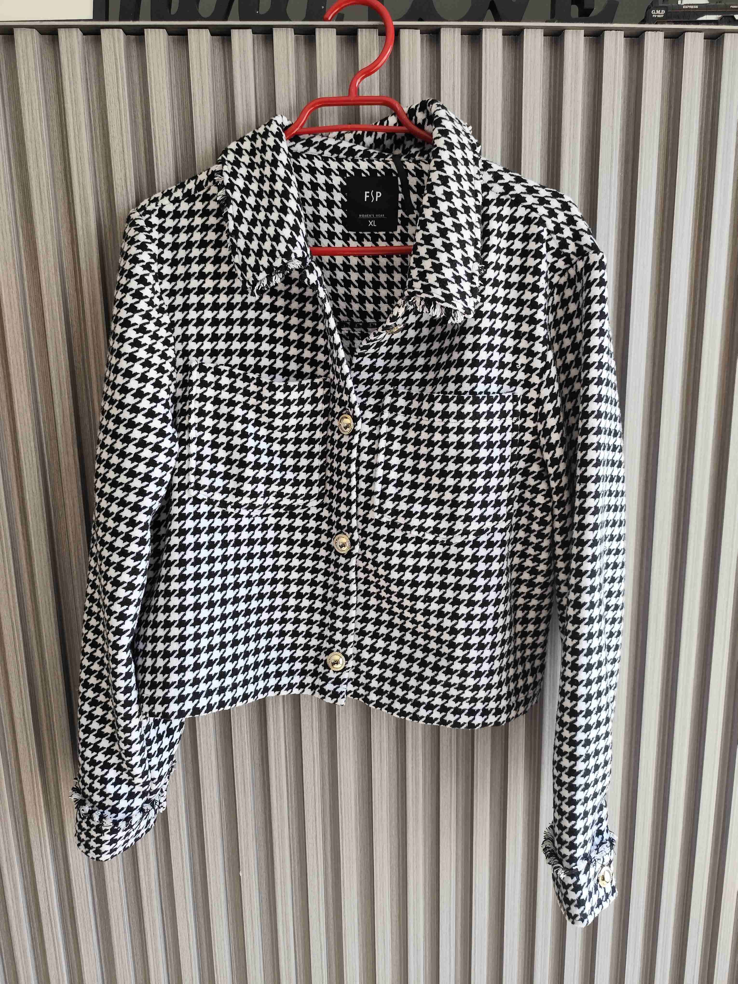 Chaqueta de pata de gallo F&P