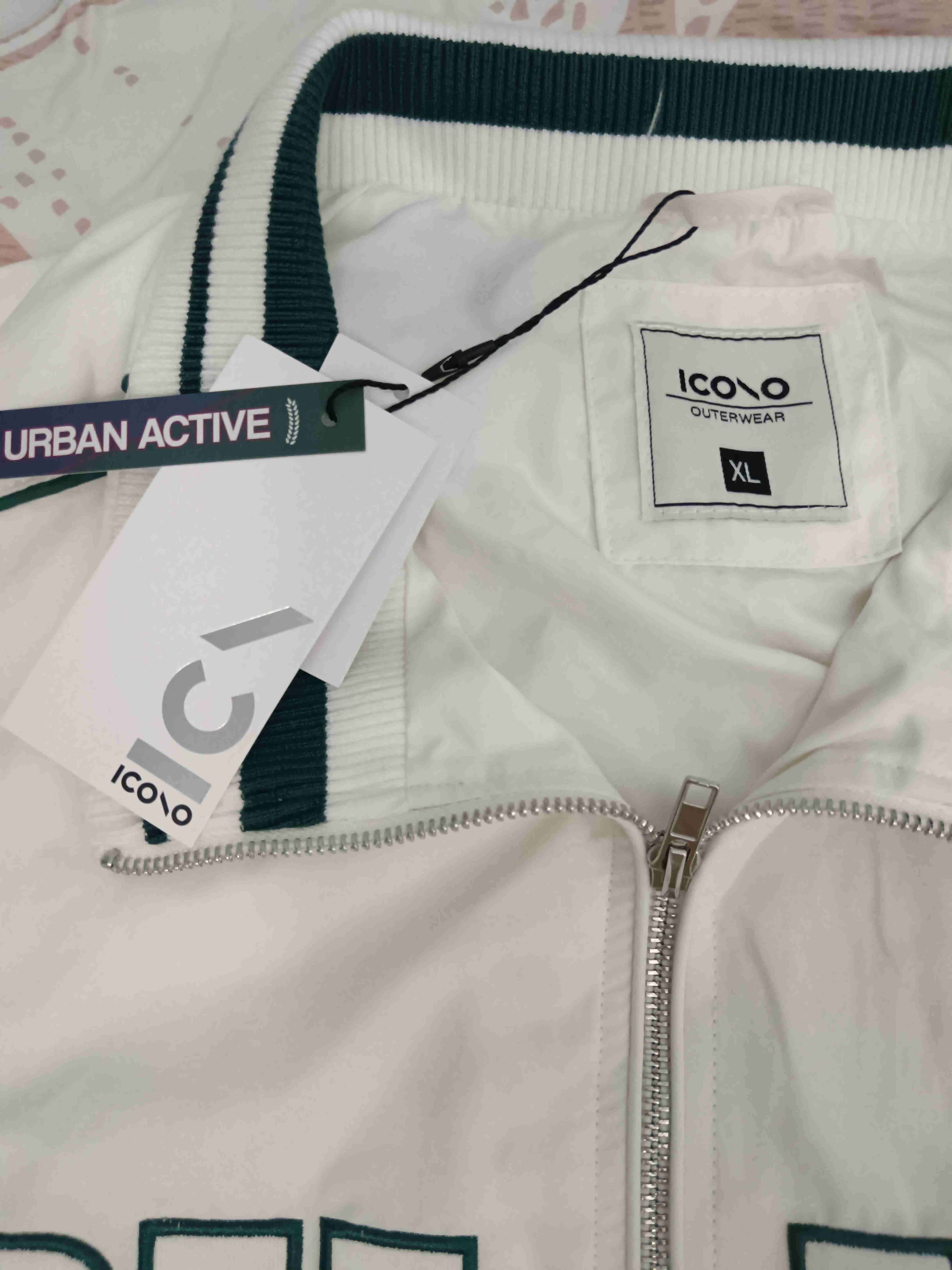 Chaqueta deportiva blanca 'Free Flow' - miniatura 2