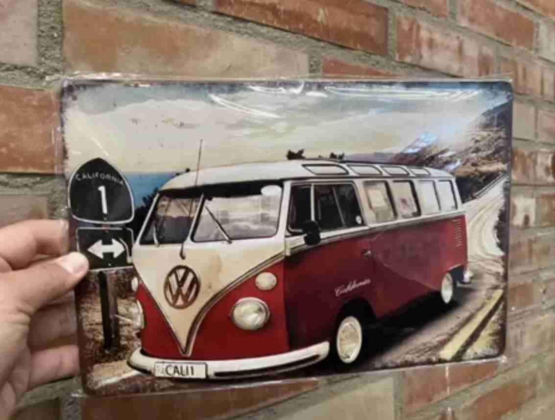 Letrero metálico Vingage - miniatura 3