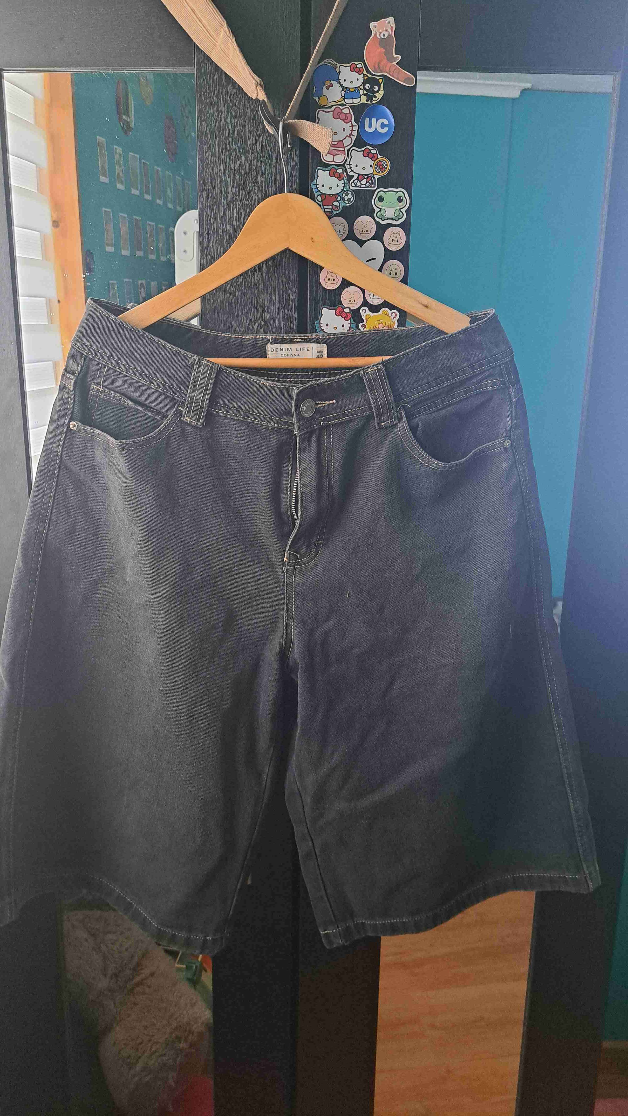 Short de mezclilla oscuros - miniatura 1