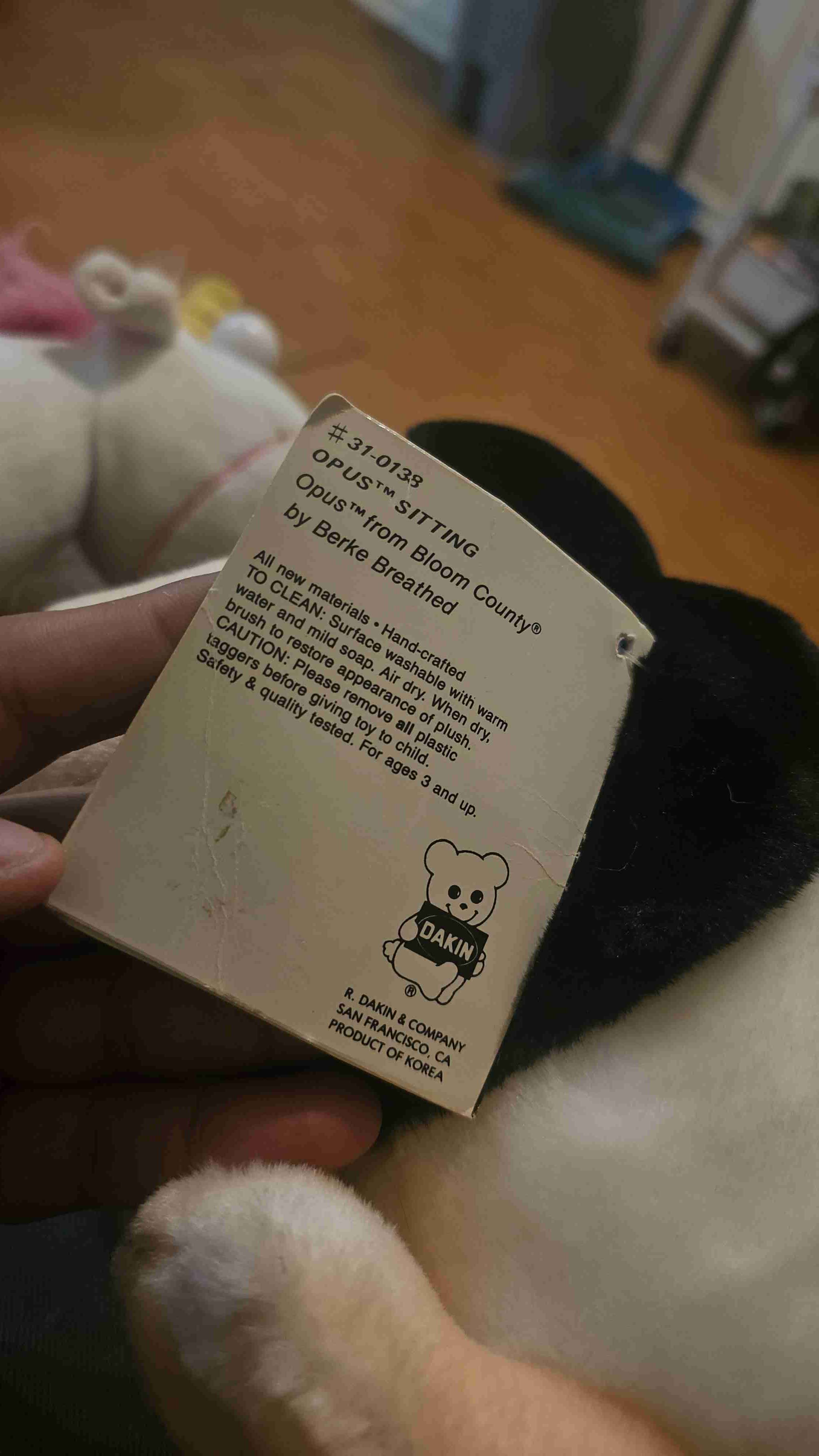 Peluche pinguino OPUS - miniatura 4