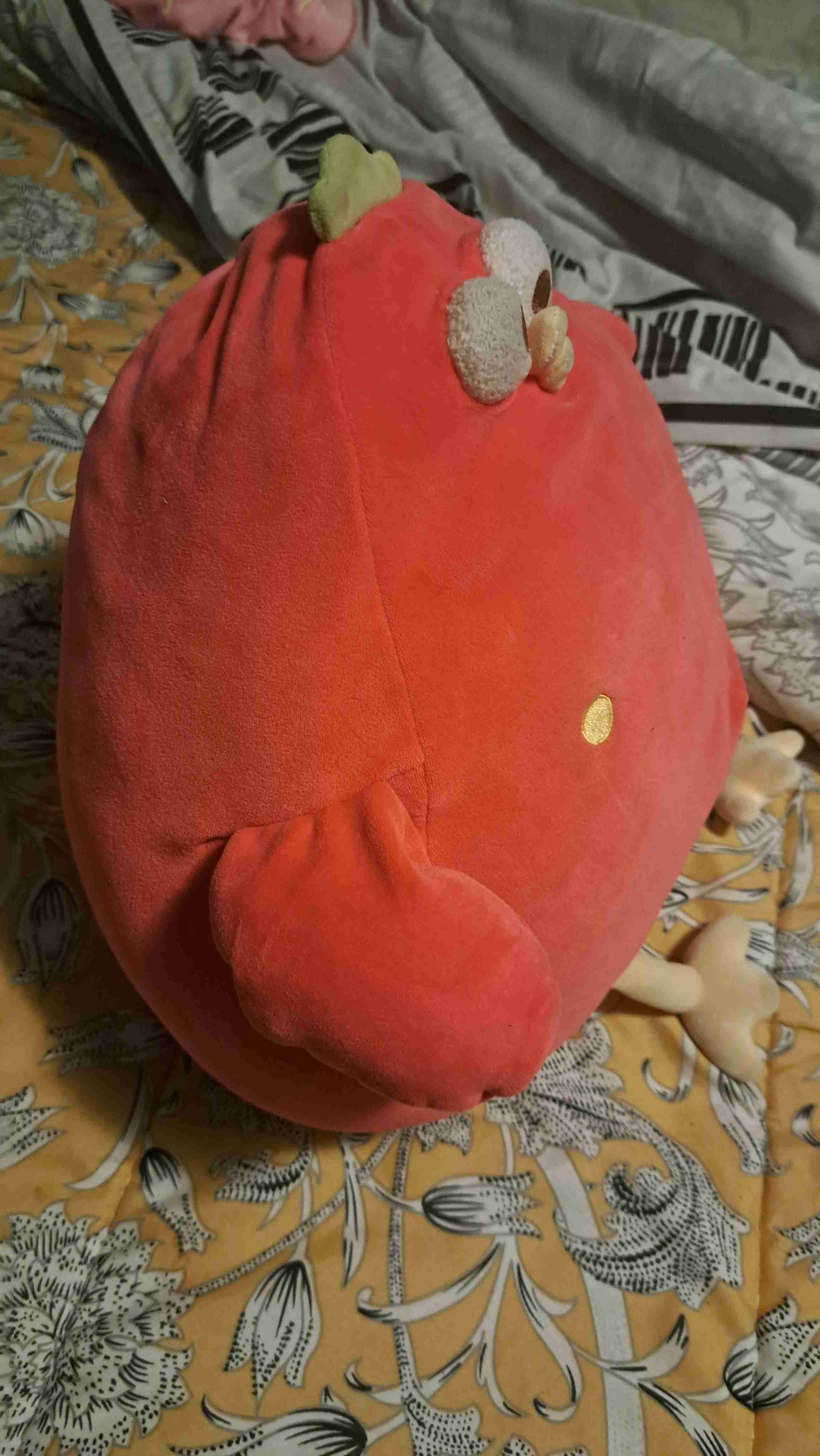 Peluche ave roja suave - miniatura 3