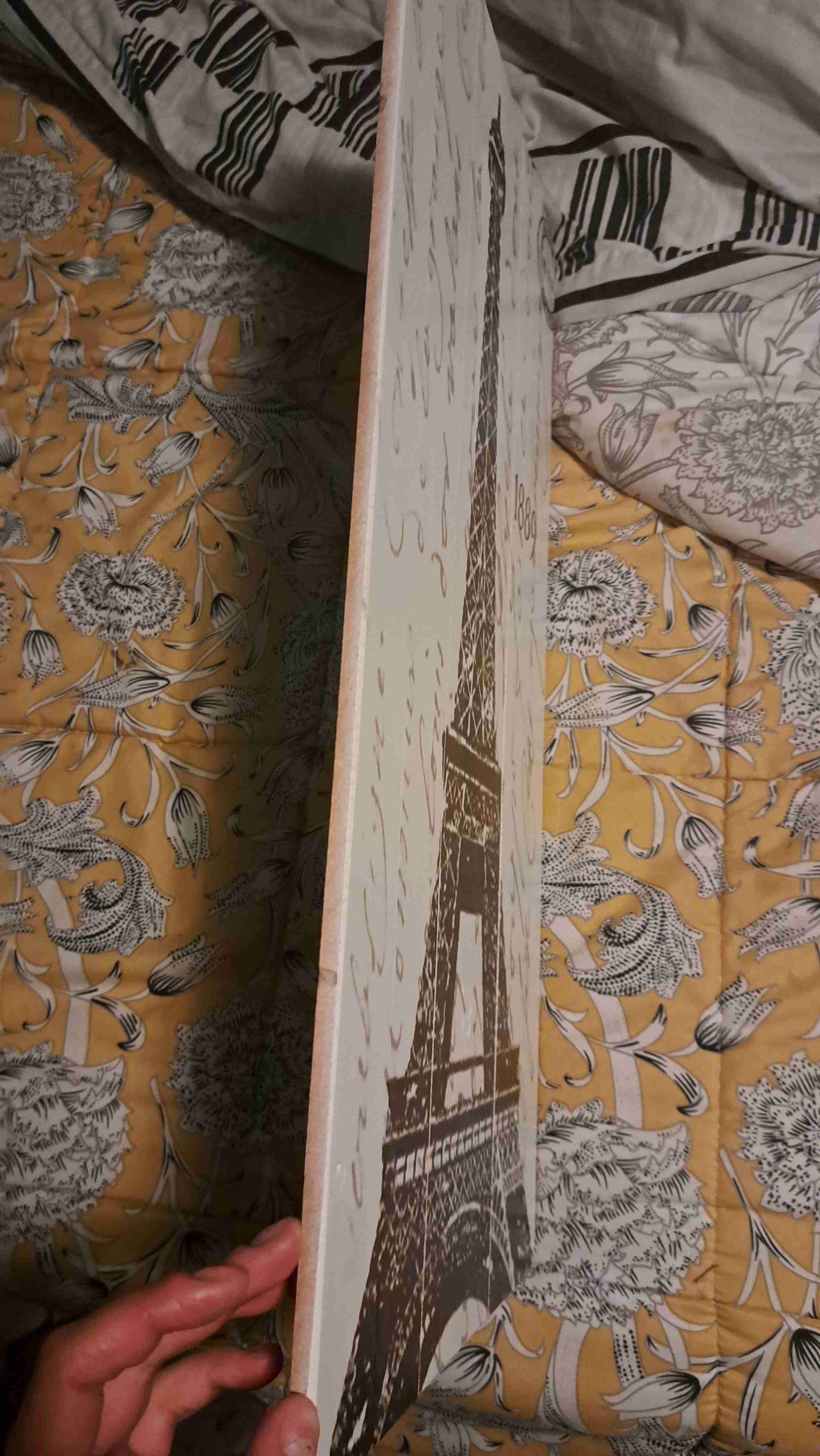 Cartel de Madera decorativo Torre Eiffel - miniatura 3