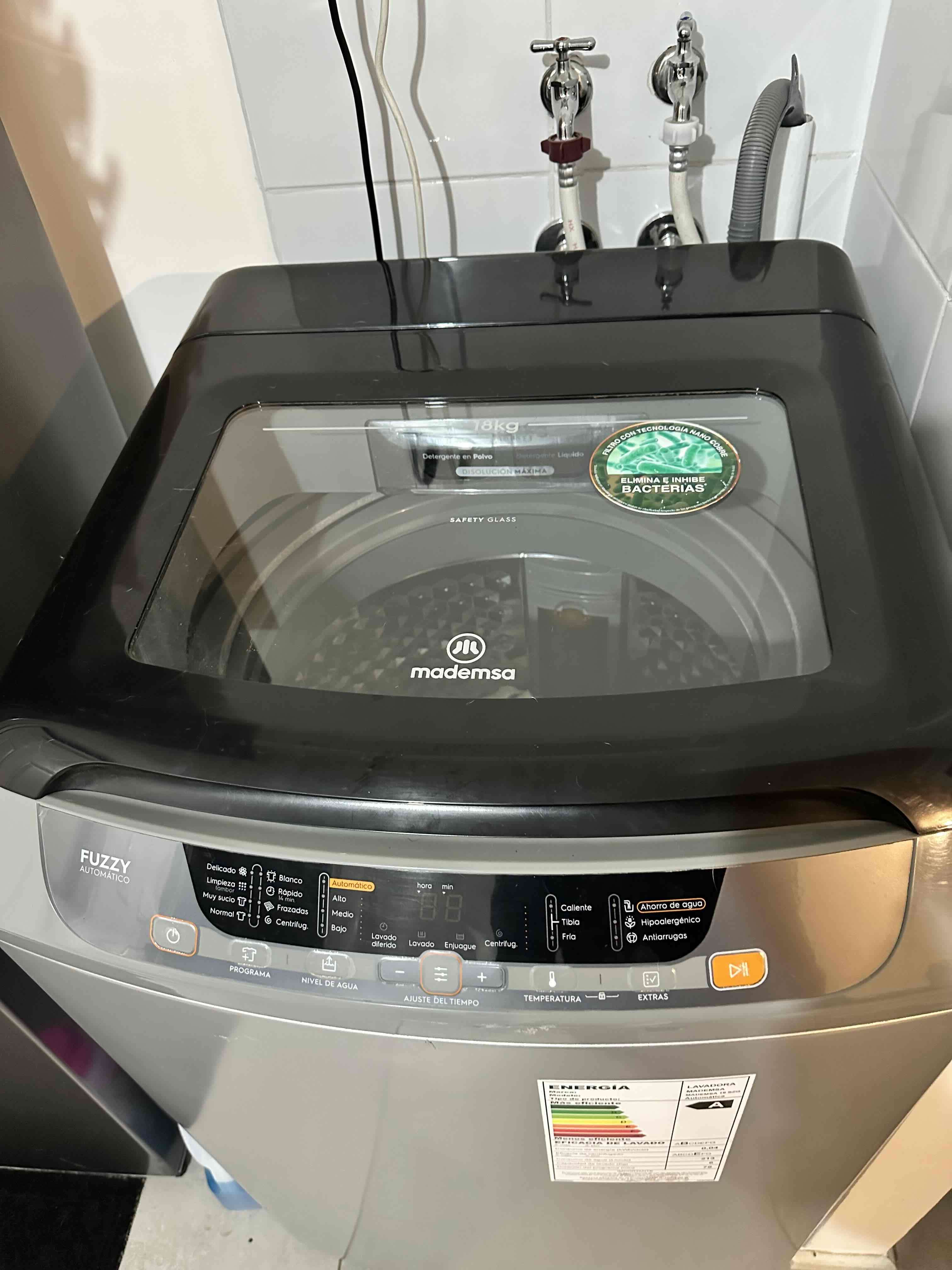 Lavadora Mademsa carga superior 18 kg - miniatura 2