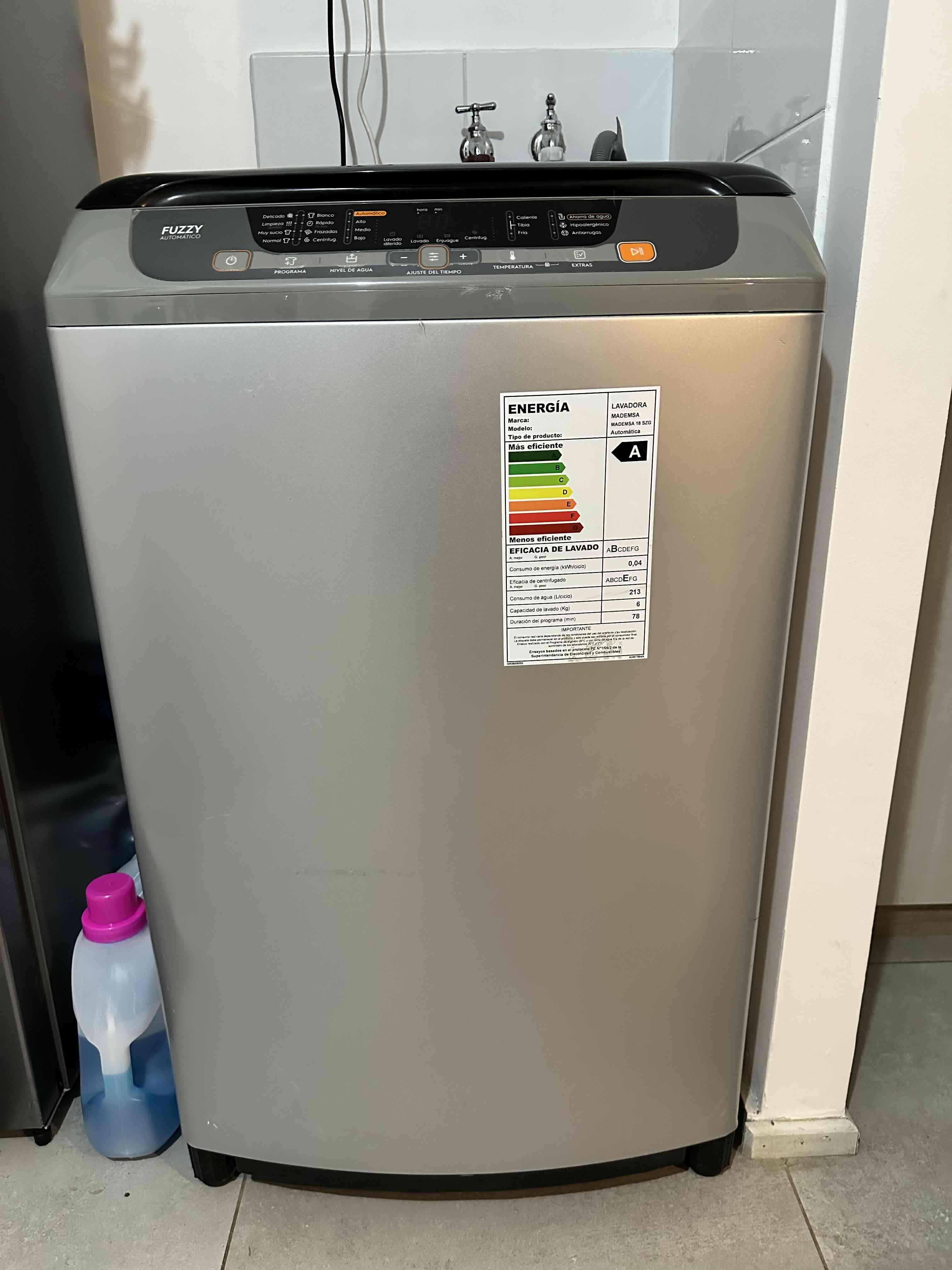 Lavadora Mademsa carga superior 18 kg - miniatura 3