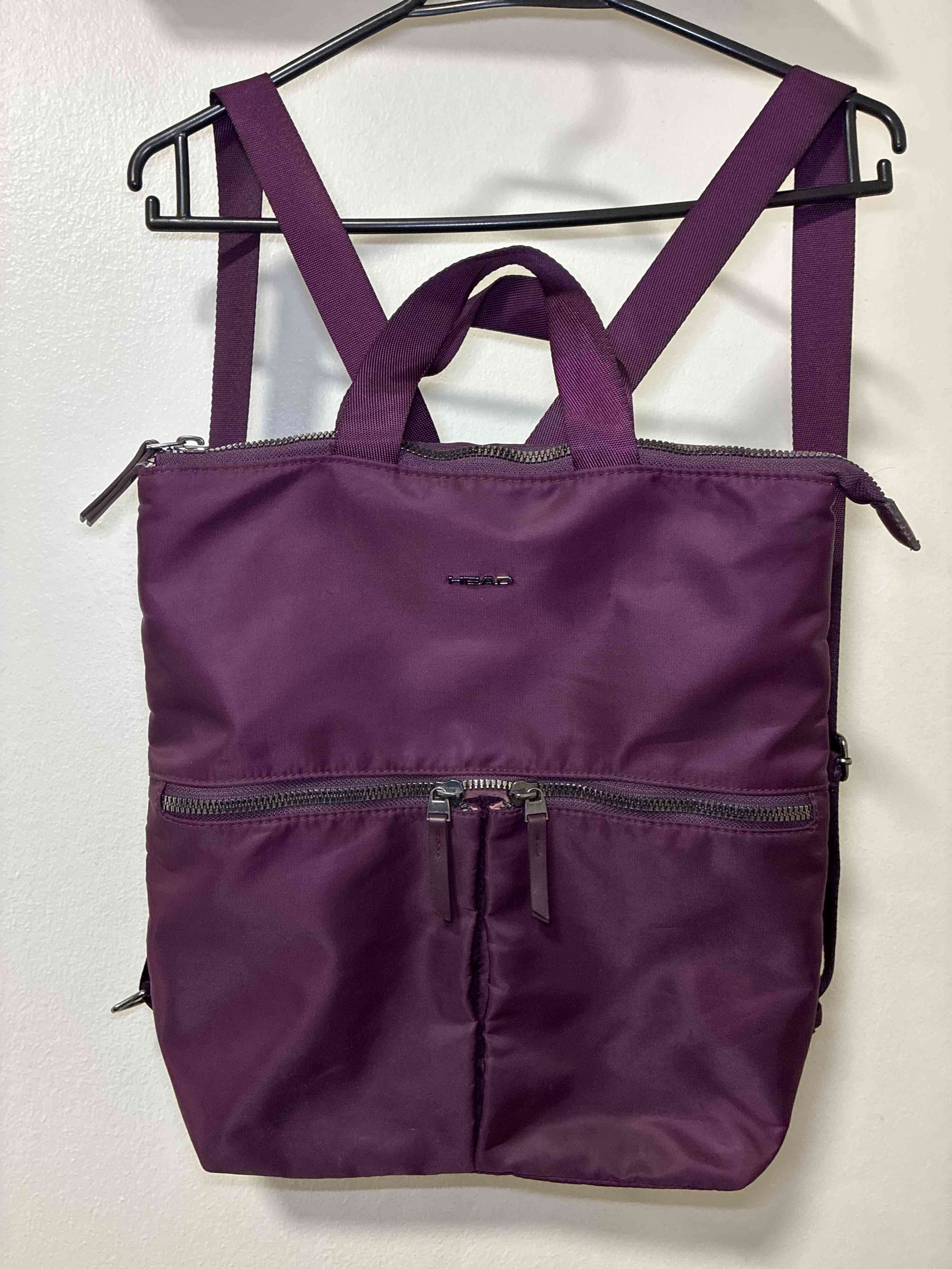 Mochila morada elegante HEAD - miniatura 1