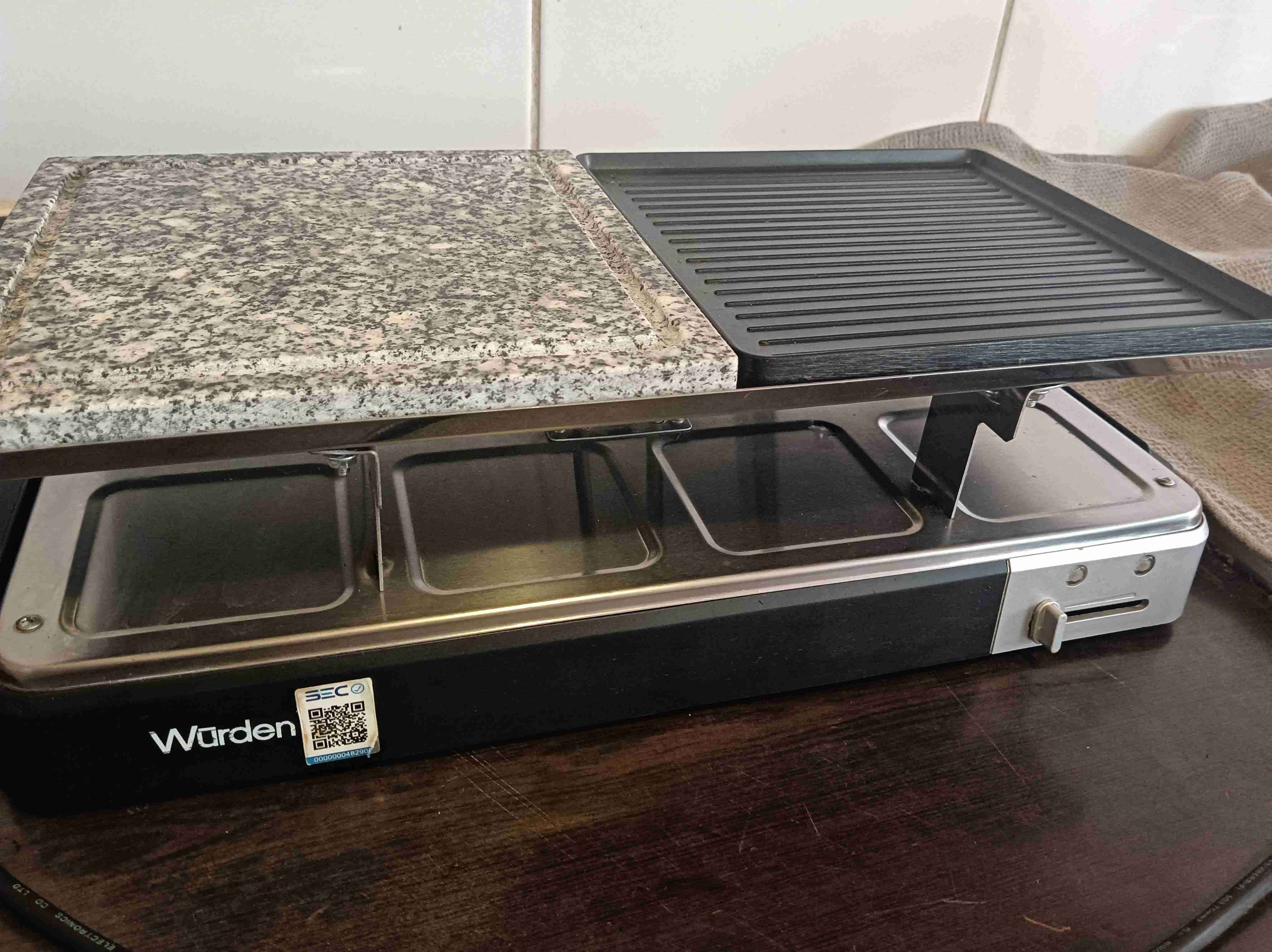 Parrilla raclette Würden con piedra - miniatura 5