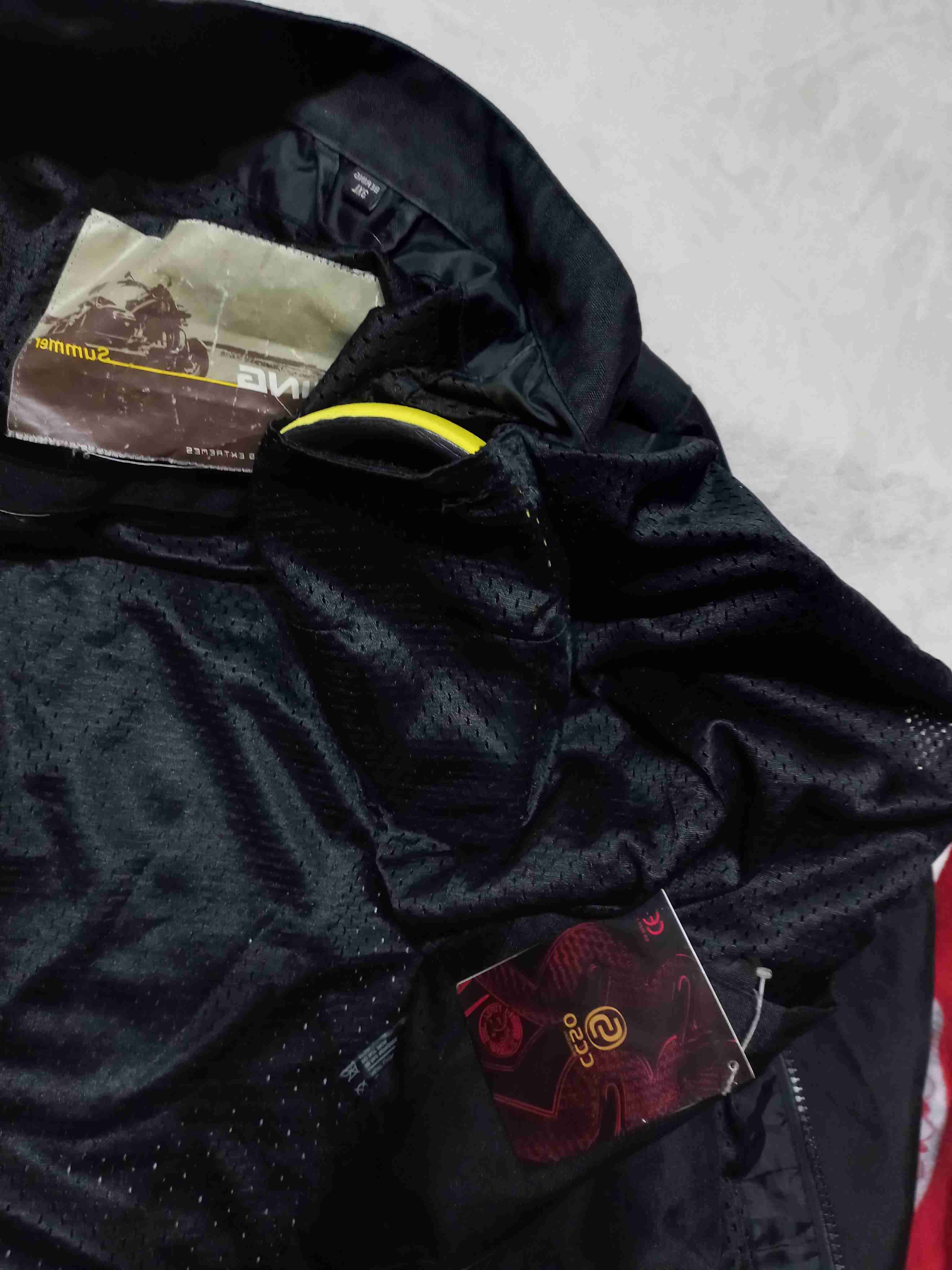 Chaqueta motociclista negra Bering - miniatura 4