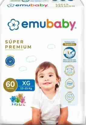 Pañales Emubaby Súper Premium XG
