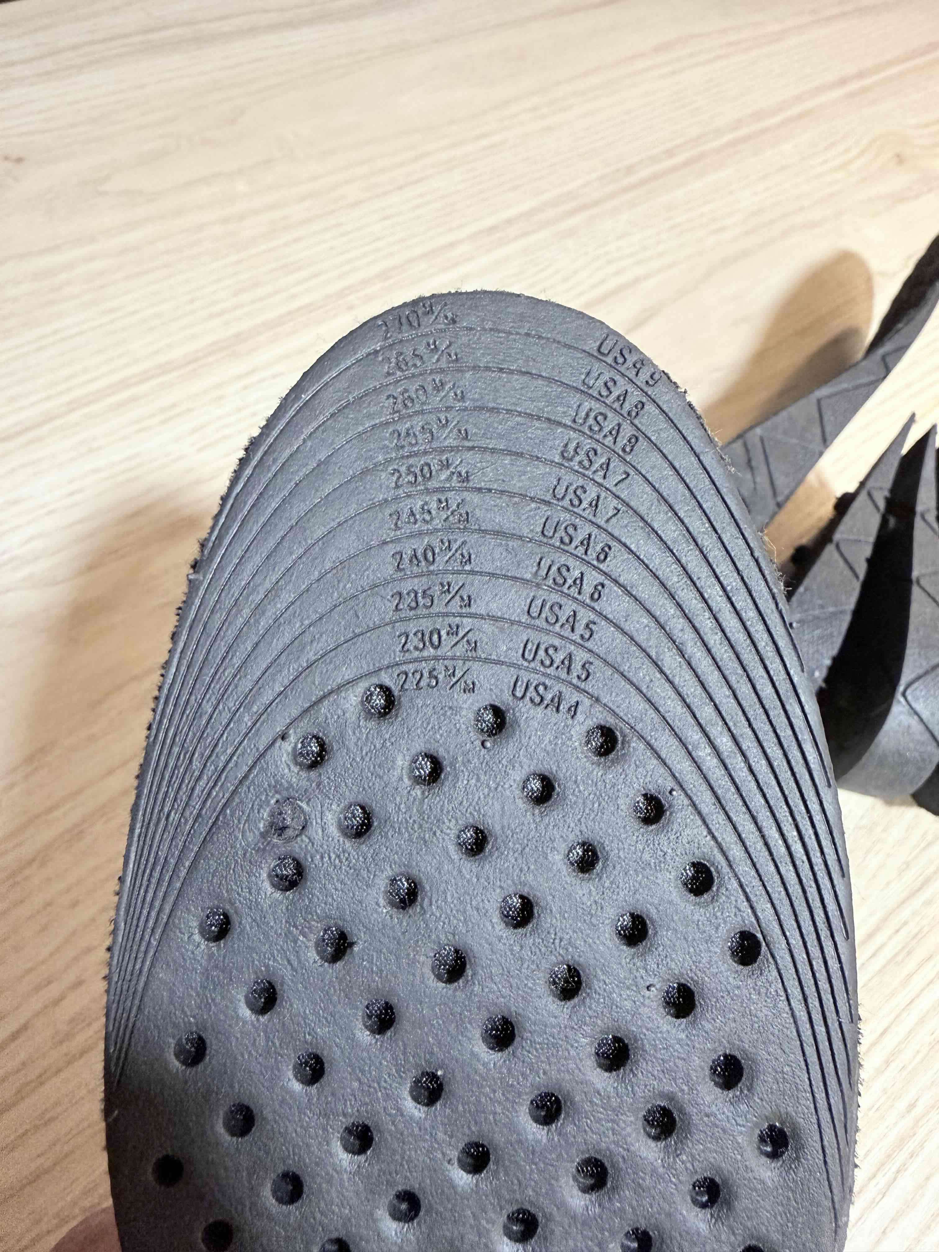 Plantillas para aumentar estatura ajustable - miniatura 2