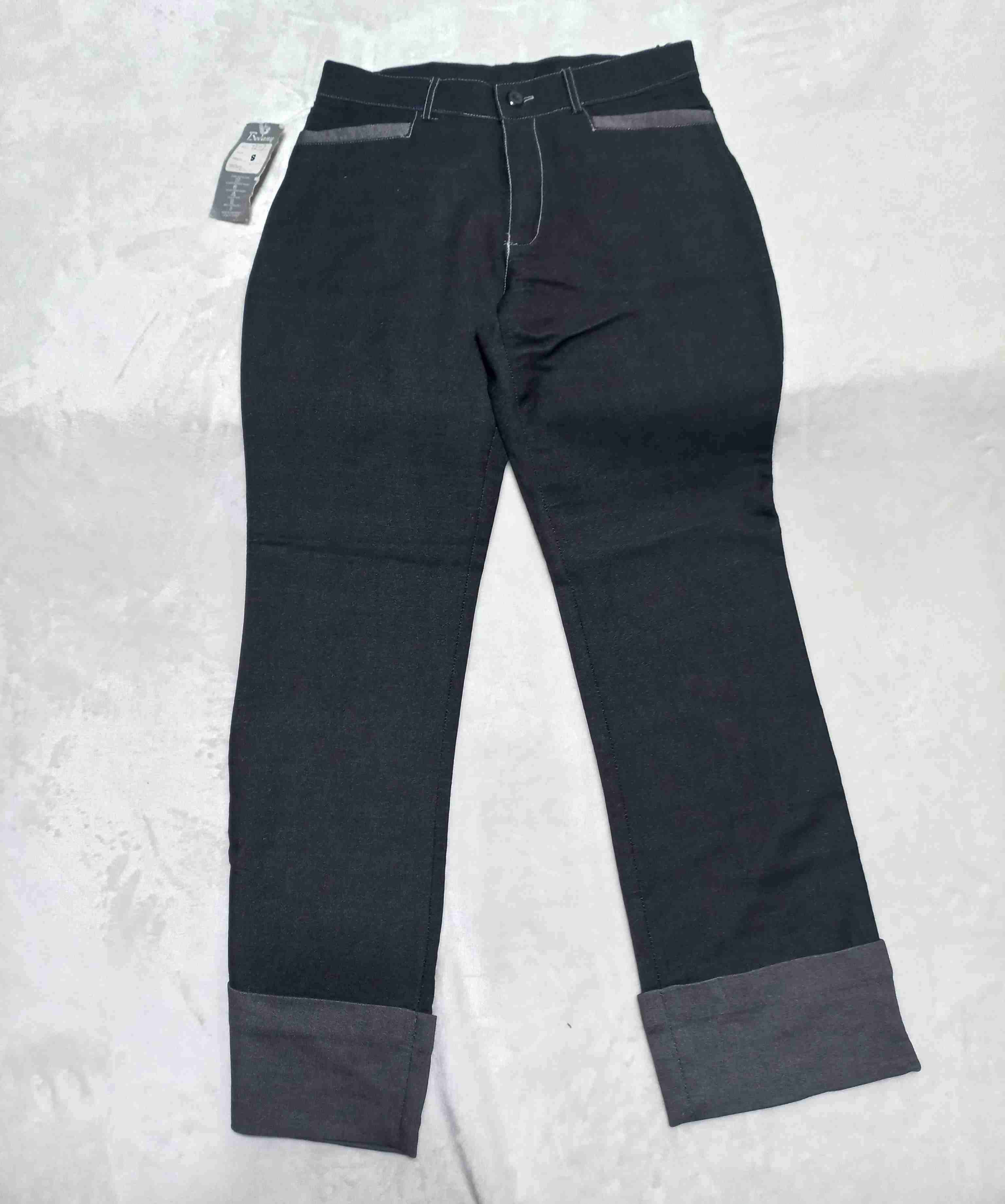 Pantalones negros ajustados - miniatura 1