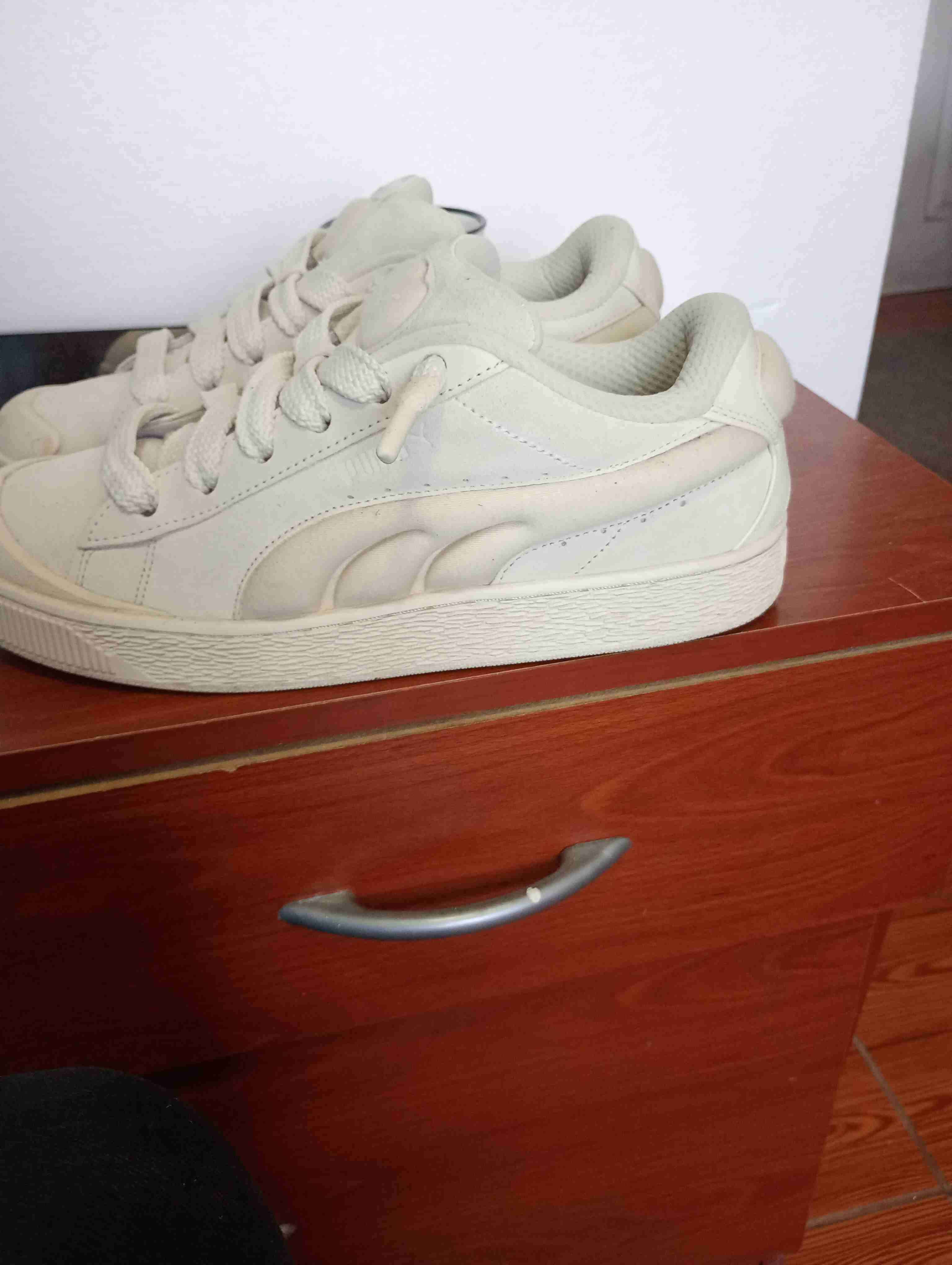 Zapatillas puma beige - miniatura 1