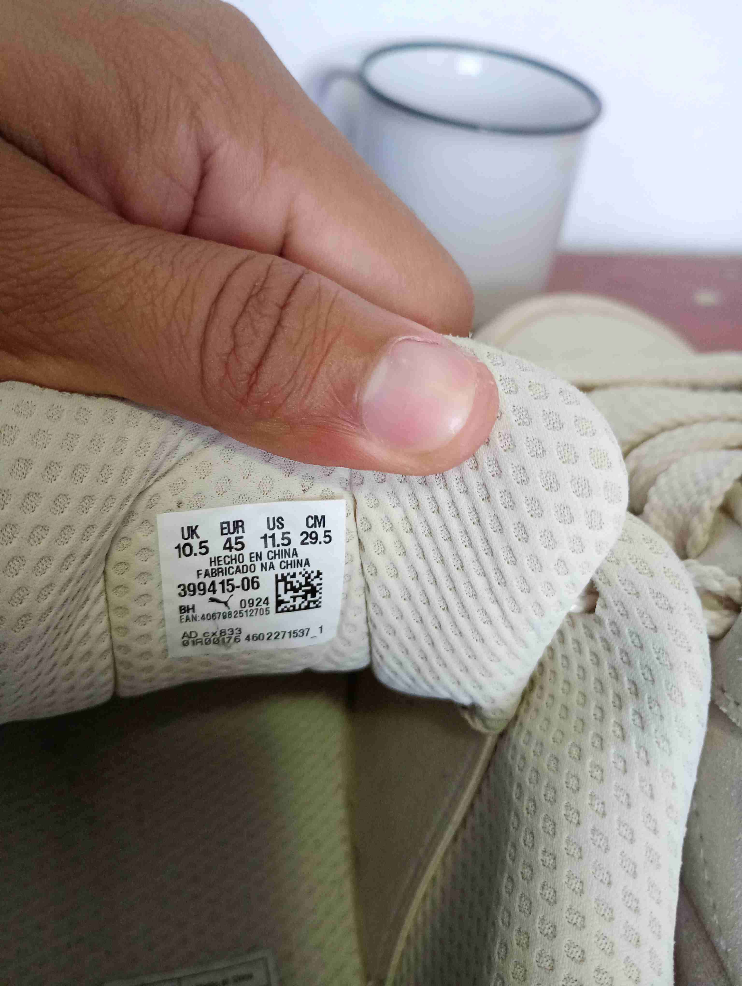 Zapatillas puma beige - miniatura 3