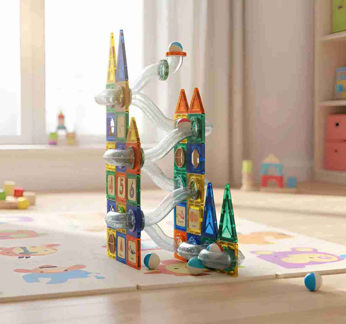 Bloques magnéticos de construcción 42 piezas - miniatura 3