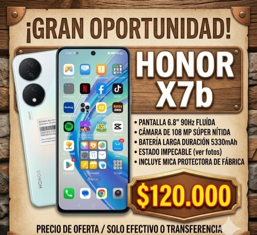 Huawei  Honor x7b  con doble cámara - miniatura 6