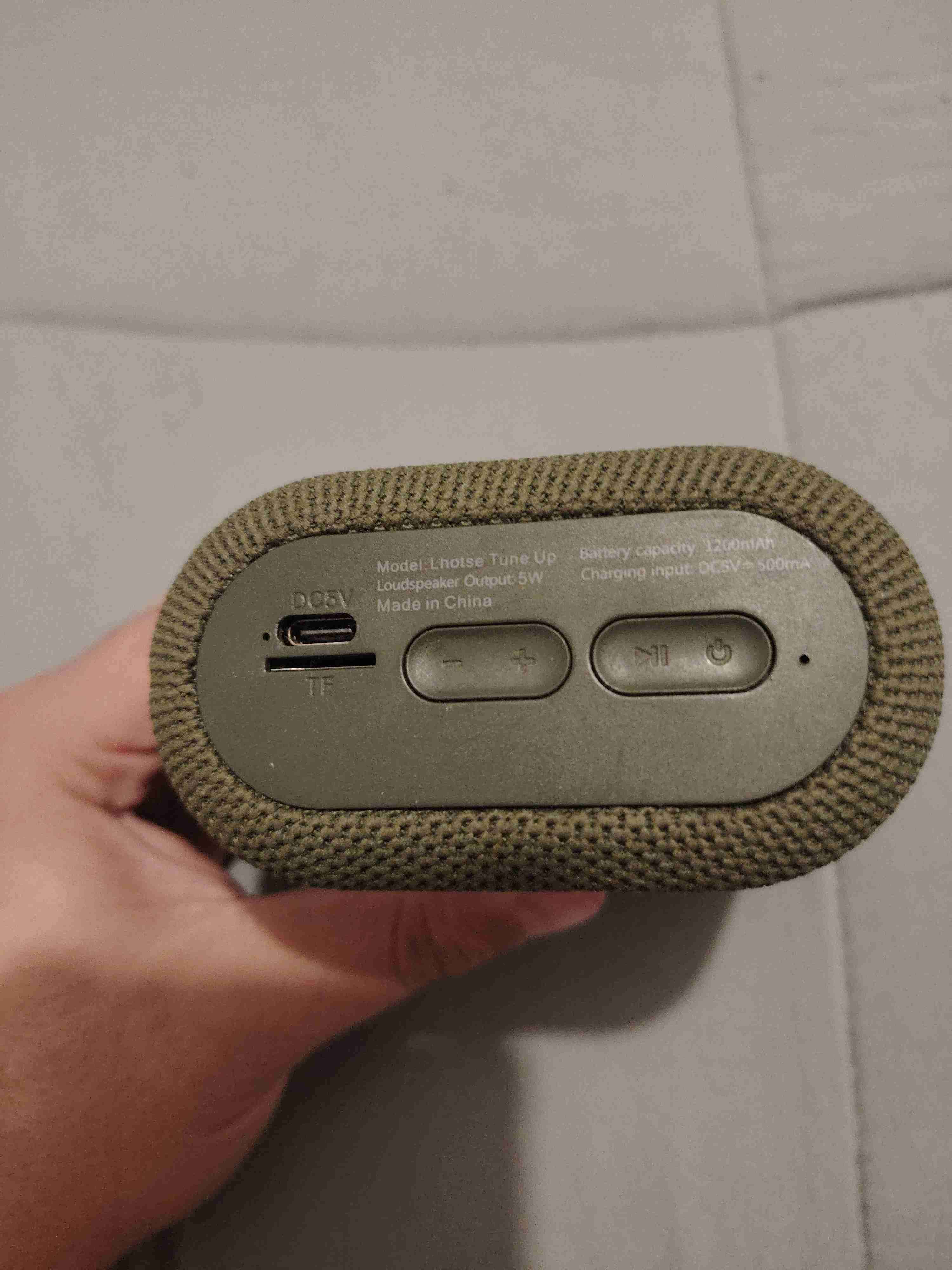 Parlante bluetooth verde lhotse - miniatura 1