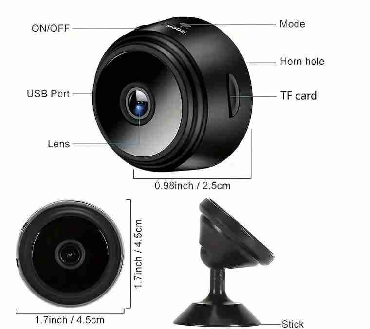 Cámara de seguridad mini WiFi - miniatura 1