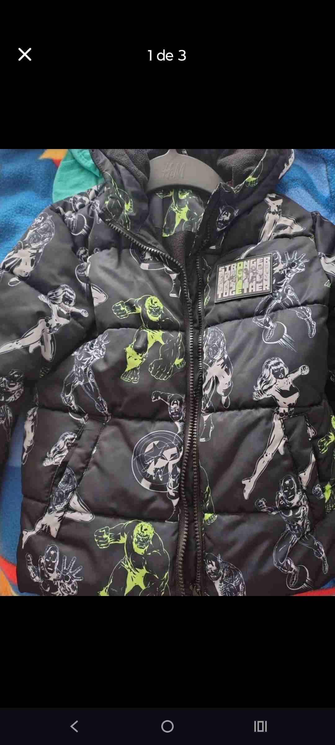 Chaqueta infantil estampada - miniatura 1
