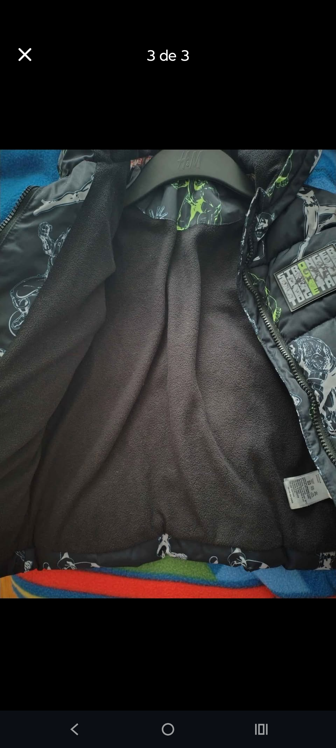 Chaqueta infantil estampada - miniatura 2