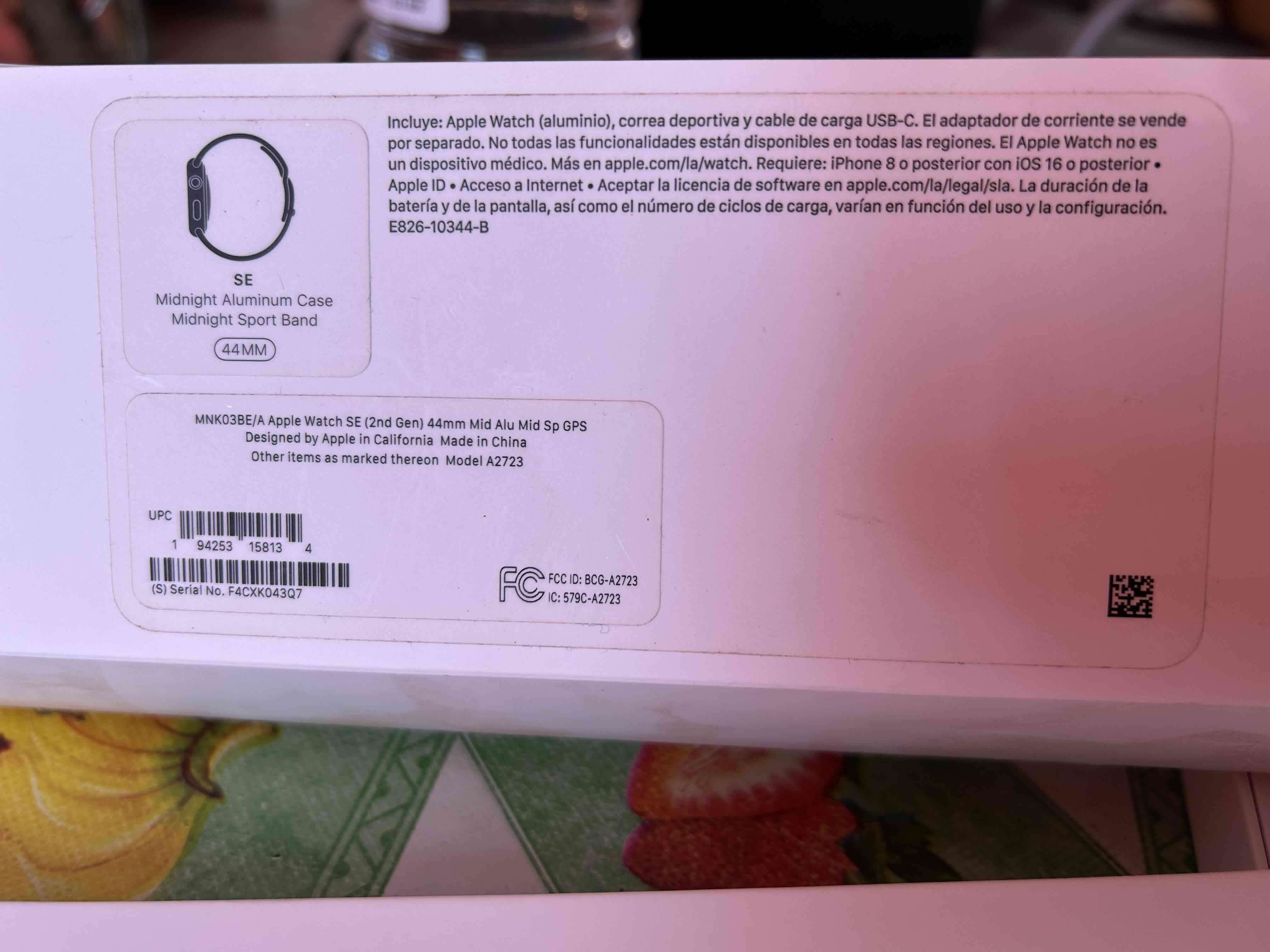 Apple Watch SE 2da Gen 44mm - miniatura 3