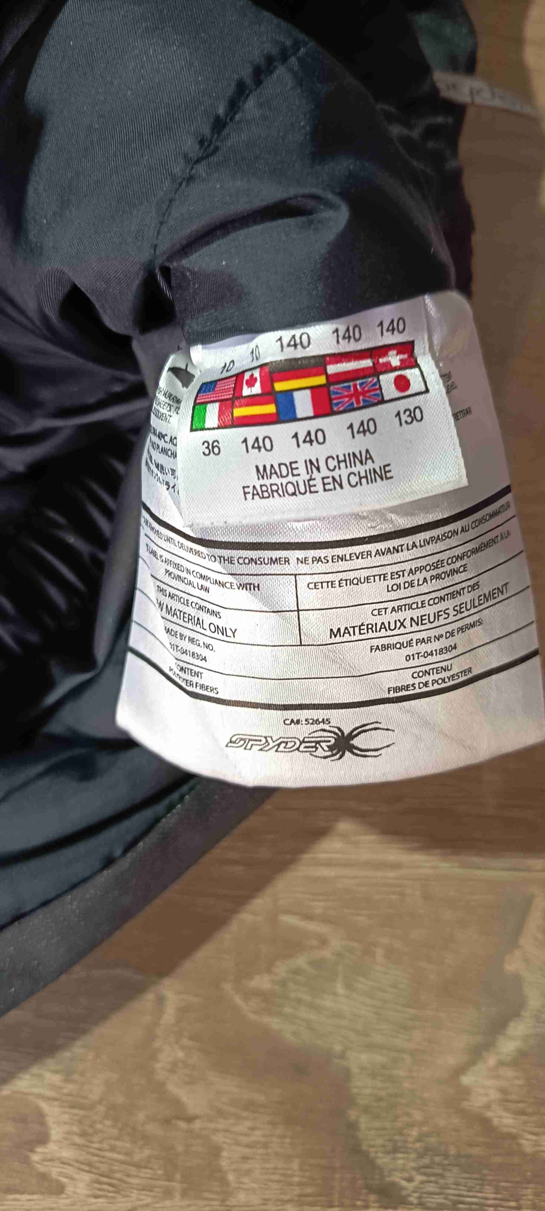 Chaqueta  Spyder niña - miniatura 4