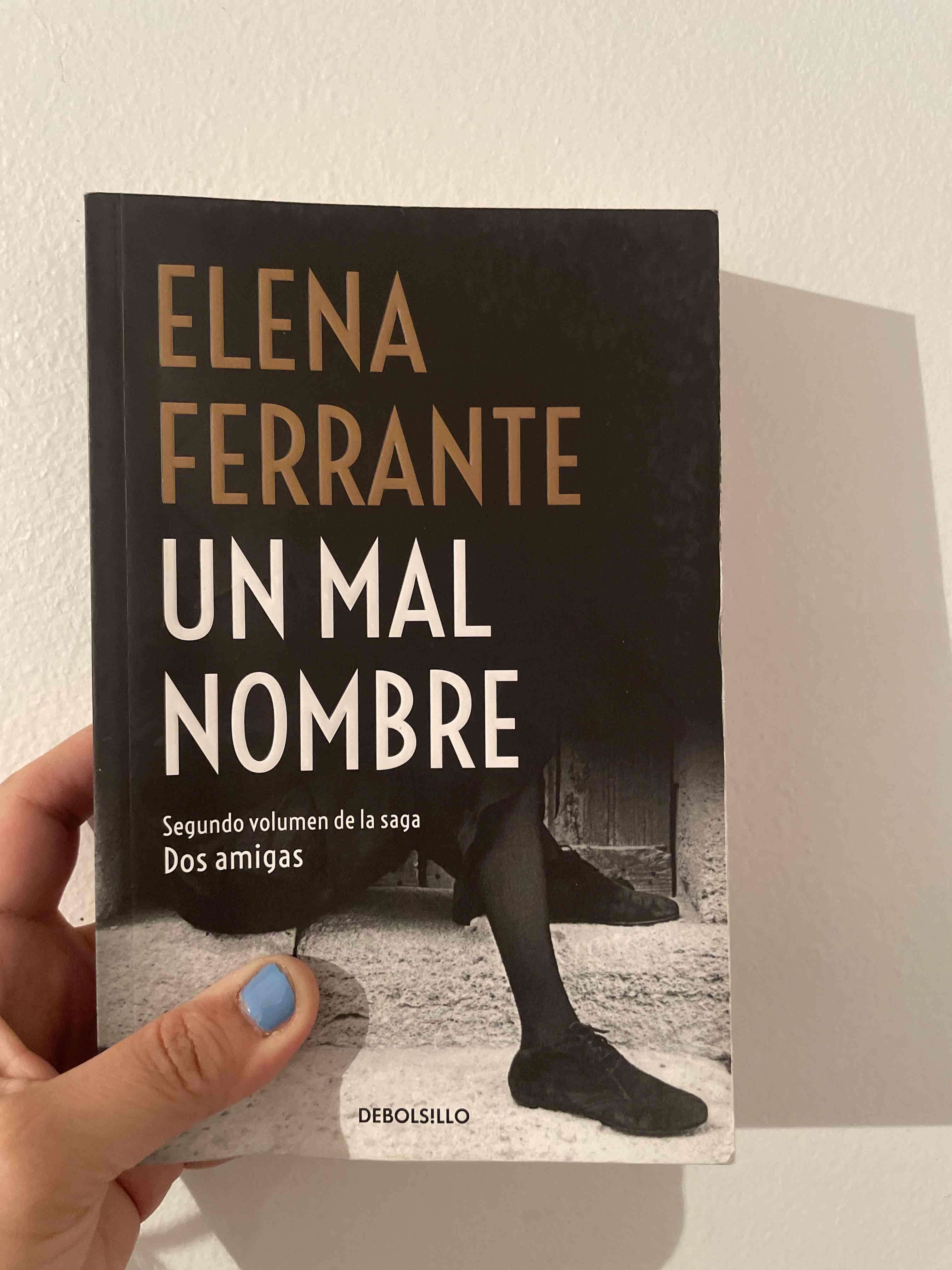Libro 'Un mal nombre' de Elena Ferrante