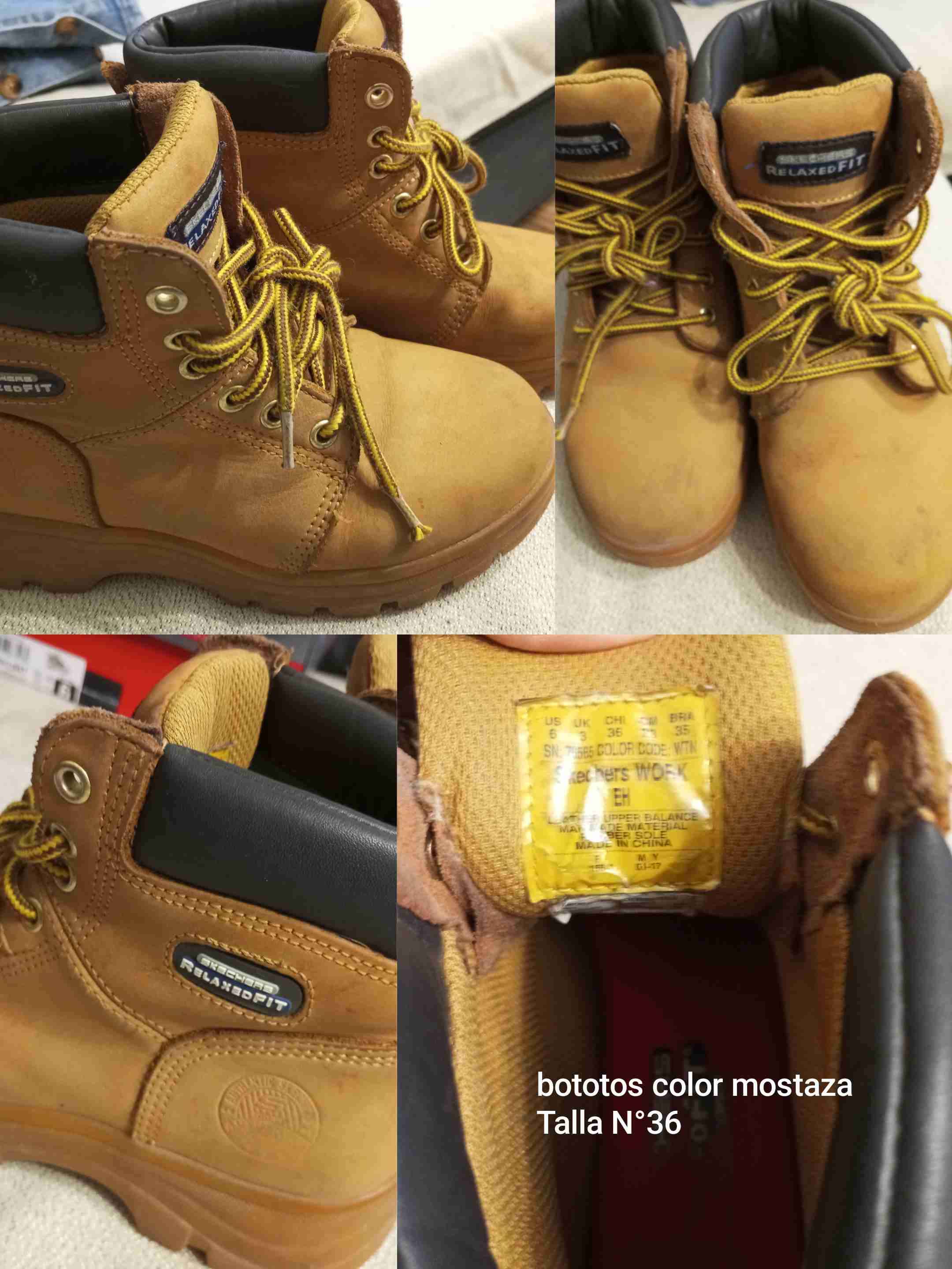 Bototos mostaza N°36