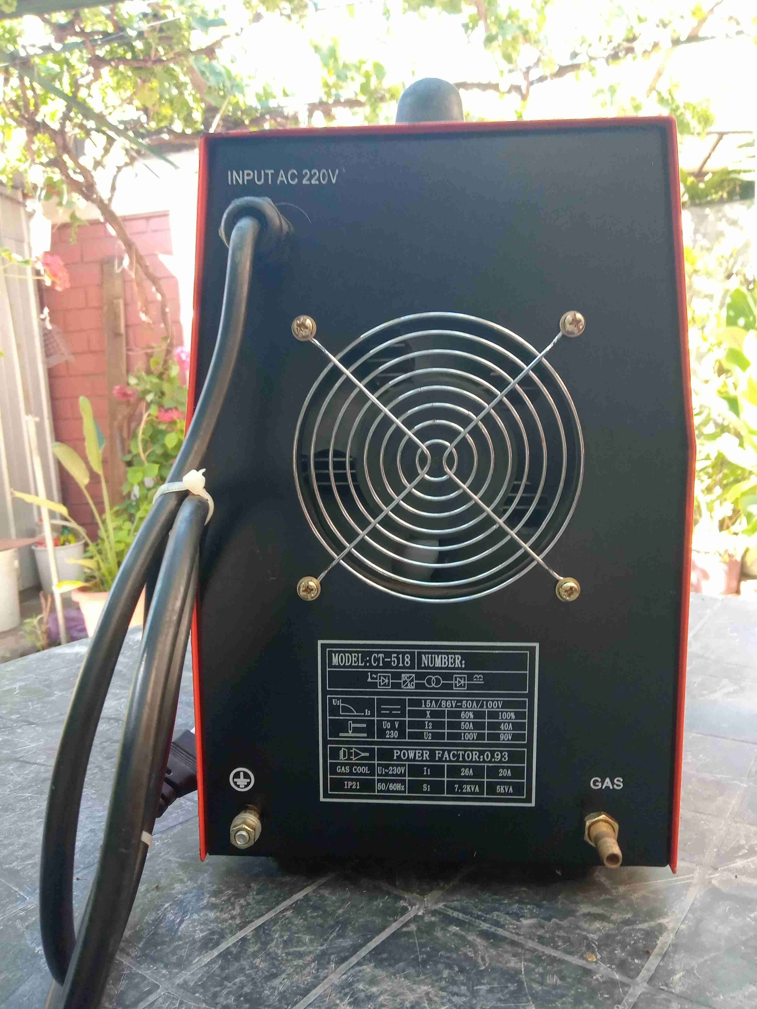 Soldadora TIG CT-518 - miniatura 2