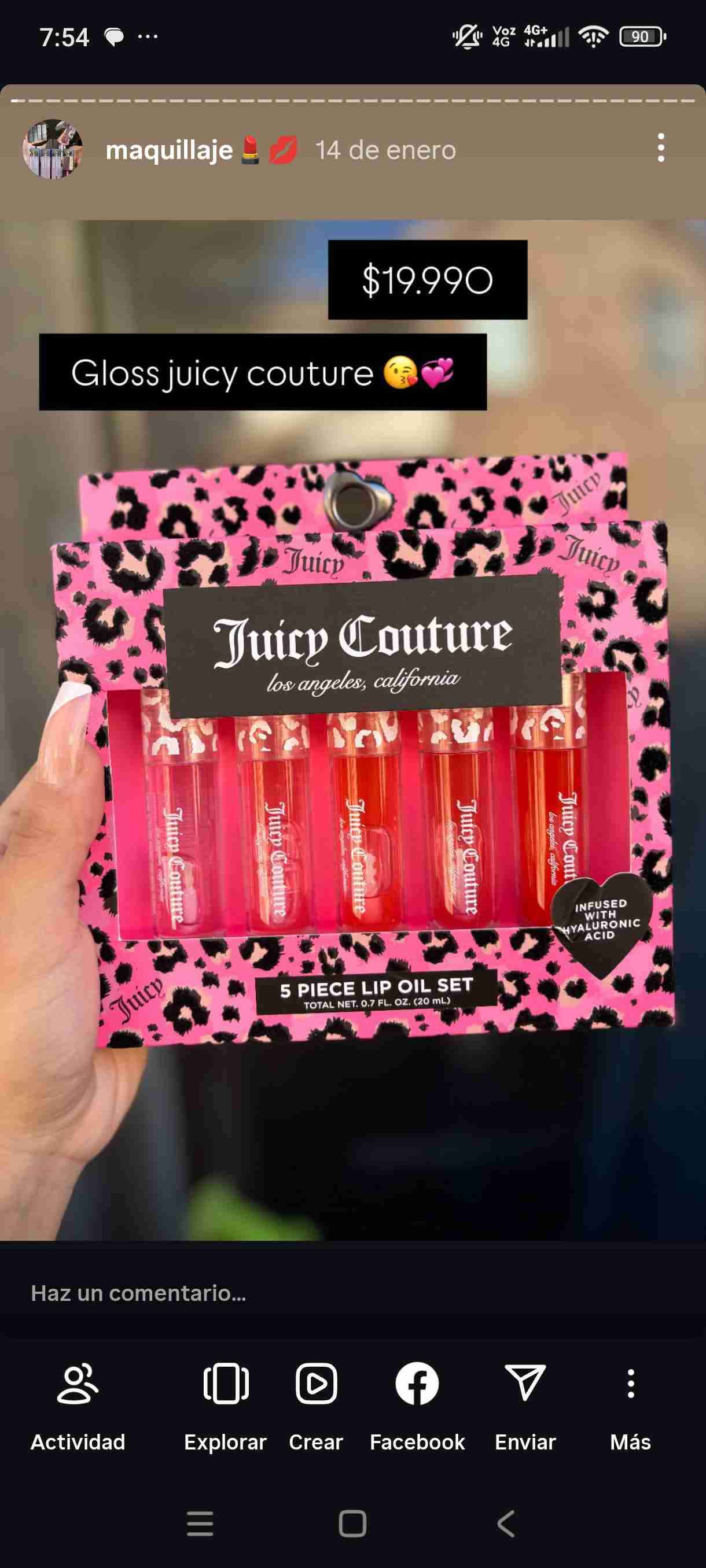 Set de aceites labiales Juicy Couture - miniatura 1