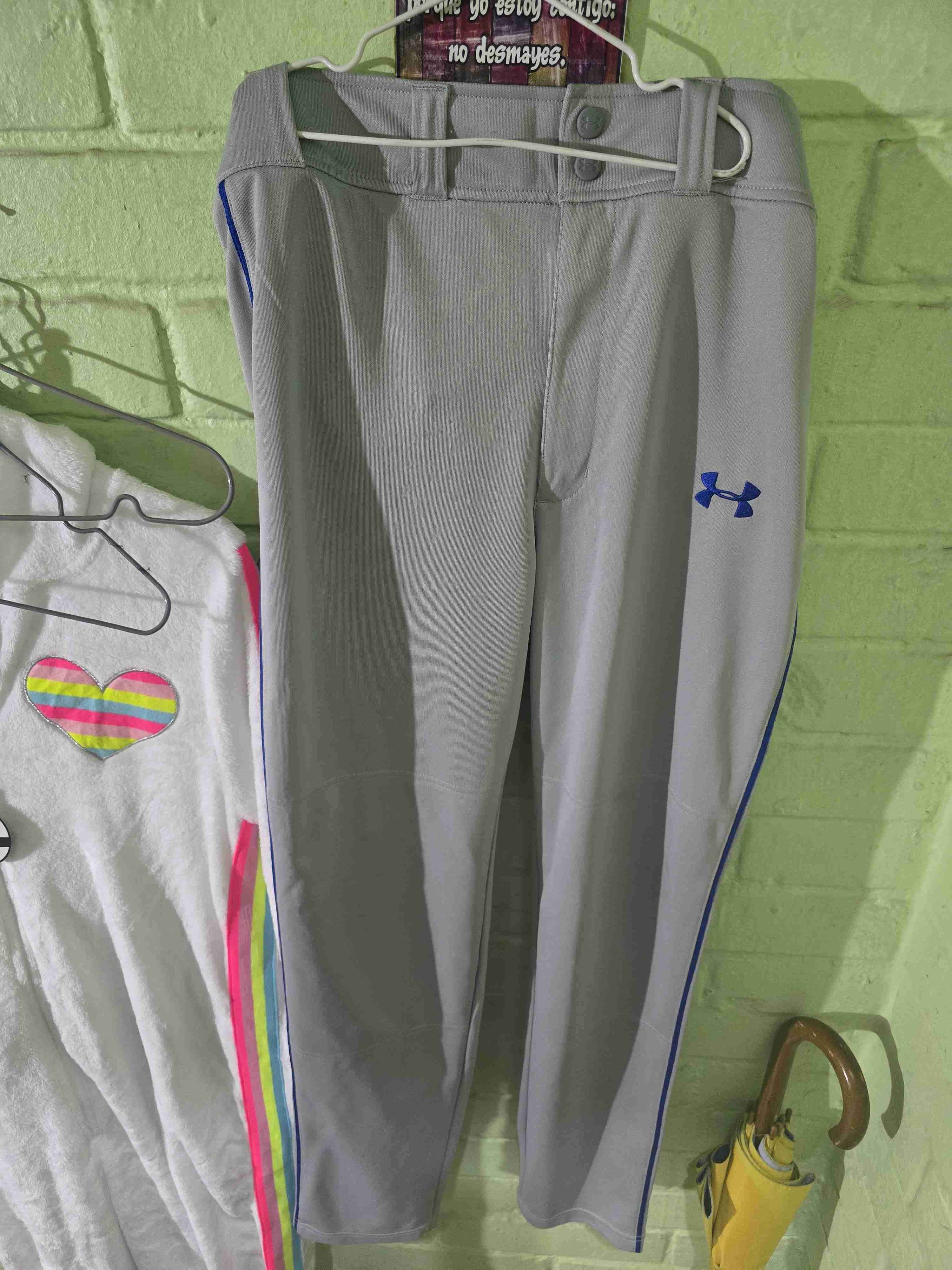 Pantalón deportivo gris Under Armour - miniatura 1