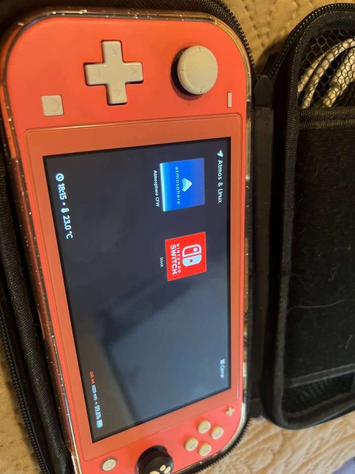 Nintendo Switch Lite desbloqueada - miniatura 3