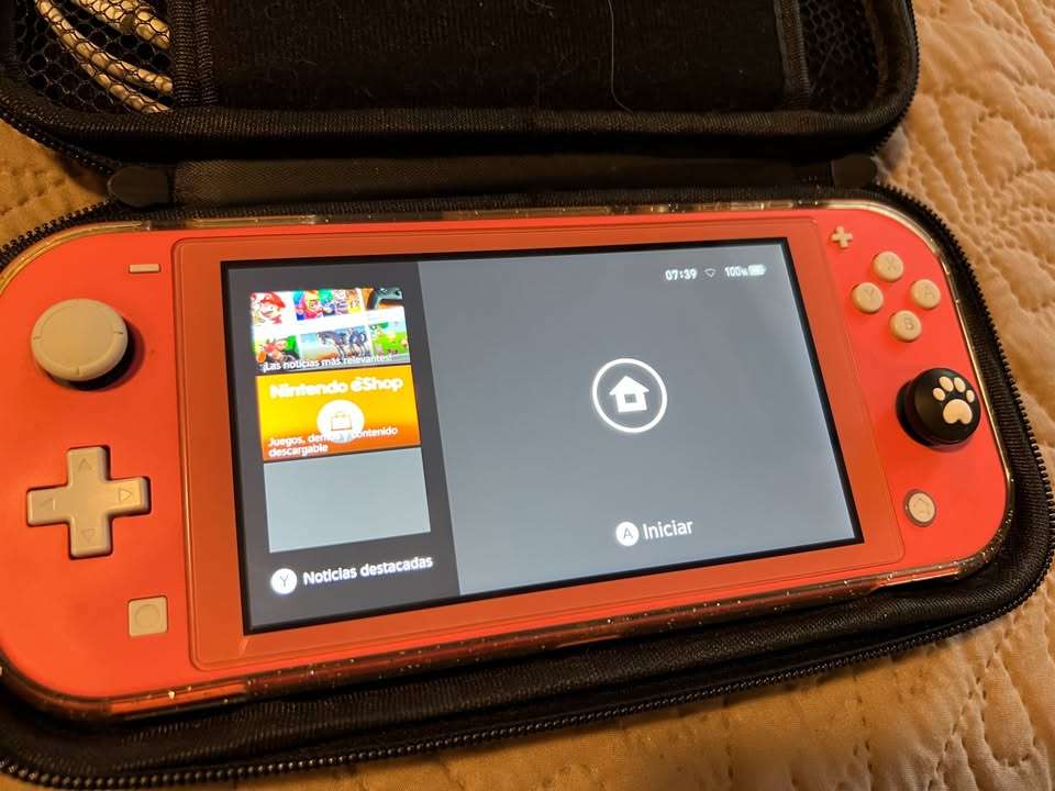 Nintendo Switch Lite desbloqueada - miniatura 6