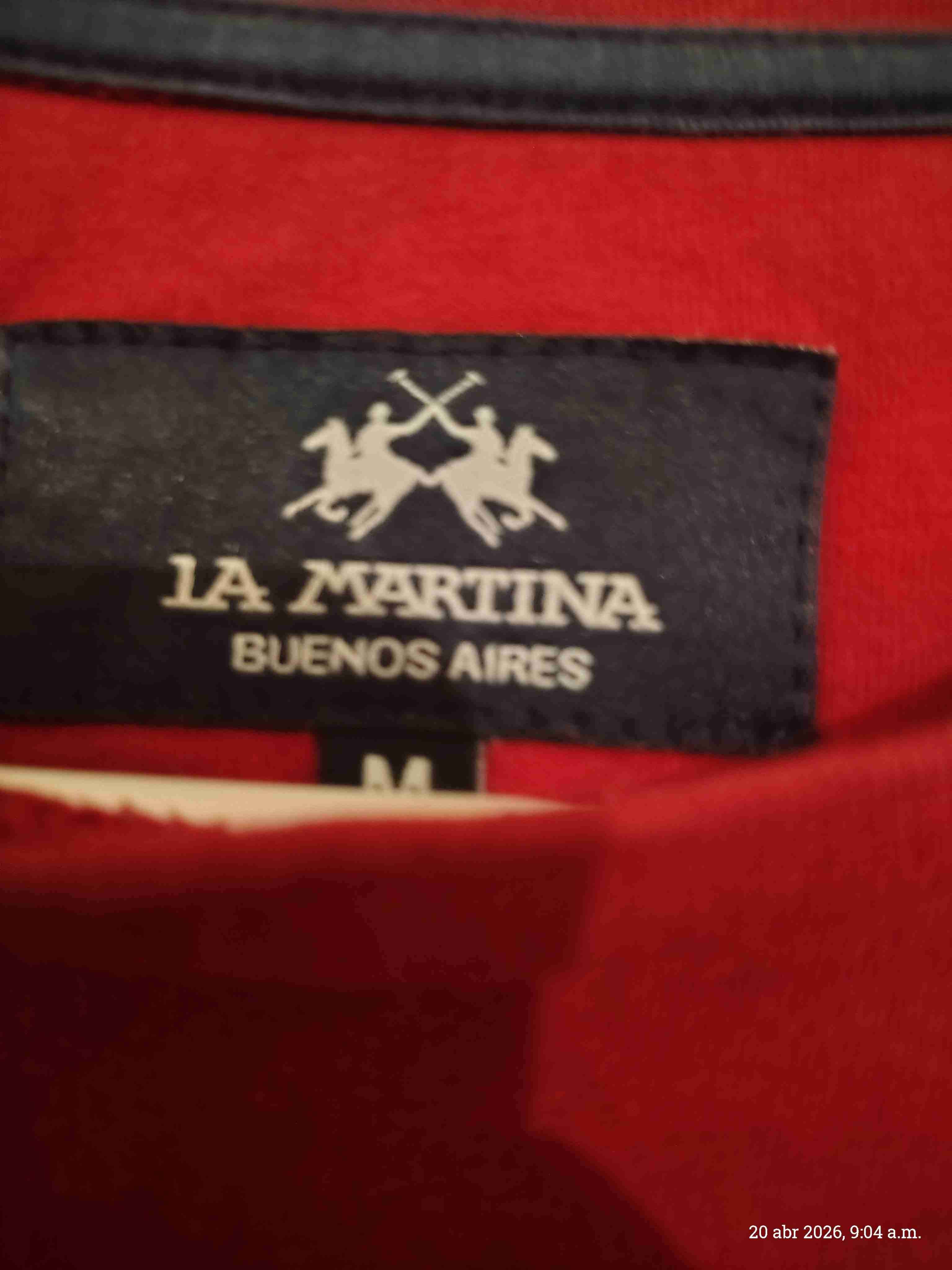 Polera roja La Martina - miniatura 2