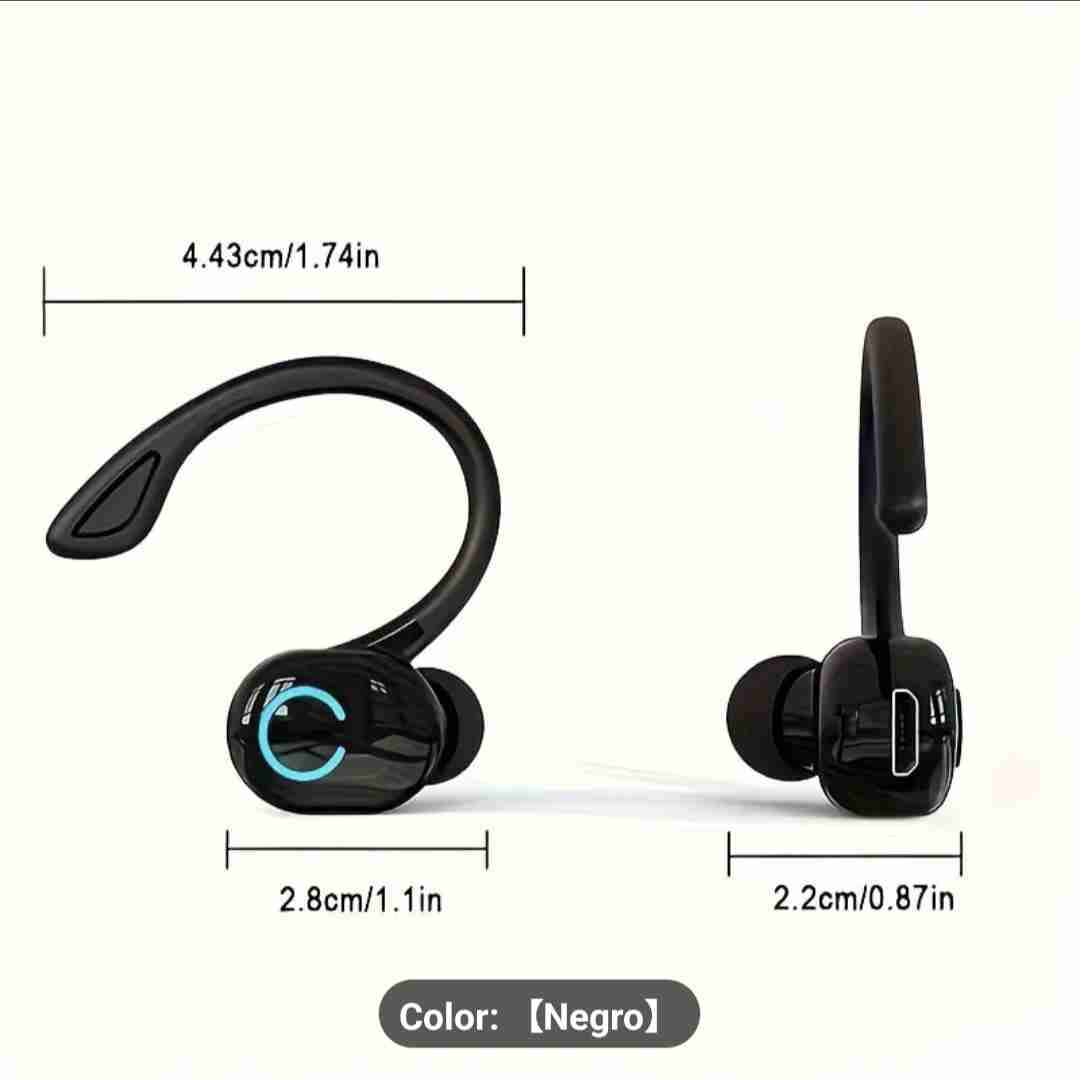 Auriculares inalámbricos negros - miniatura 3