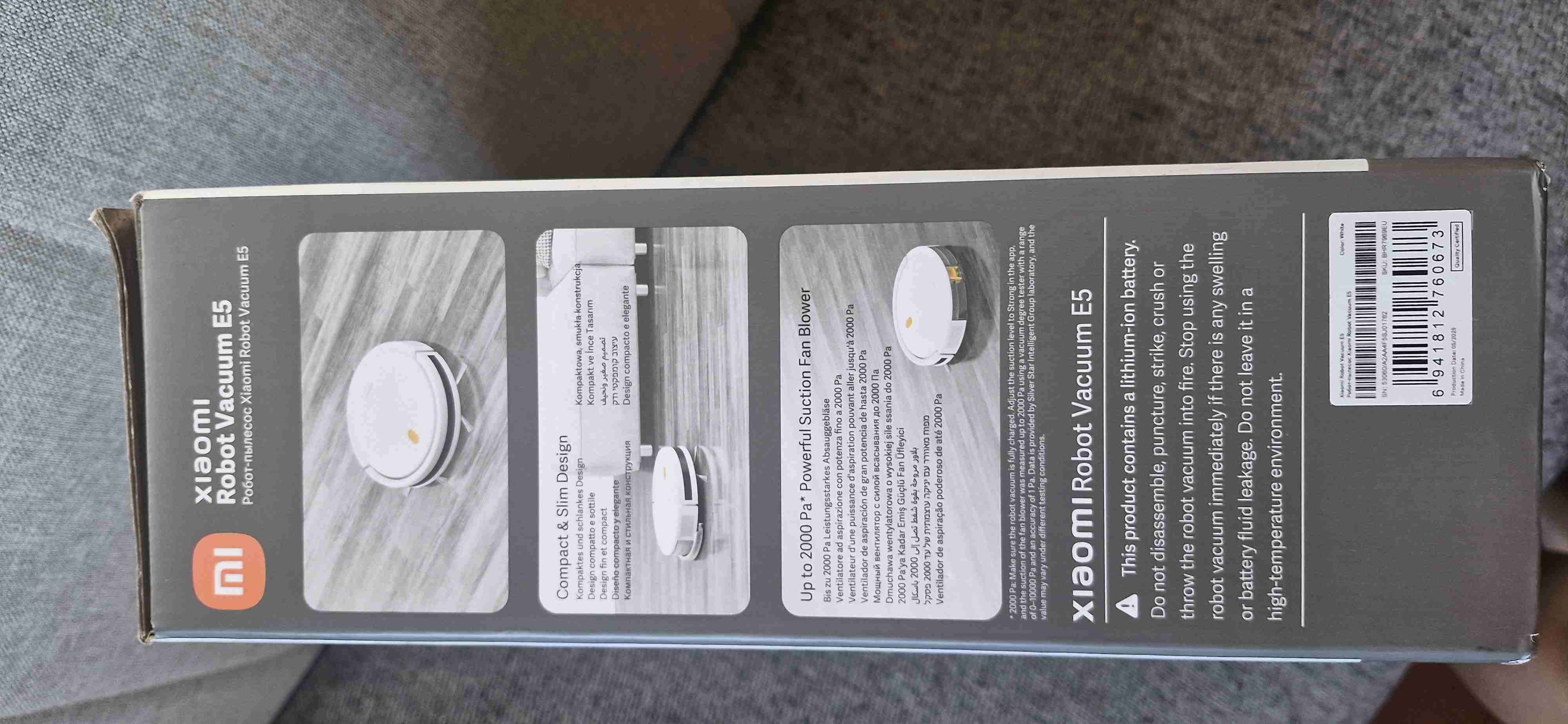 Robot aspirador Xiaomi E5 nuevo - miniatura 2