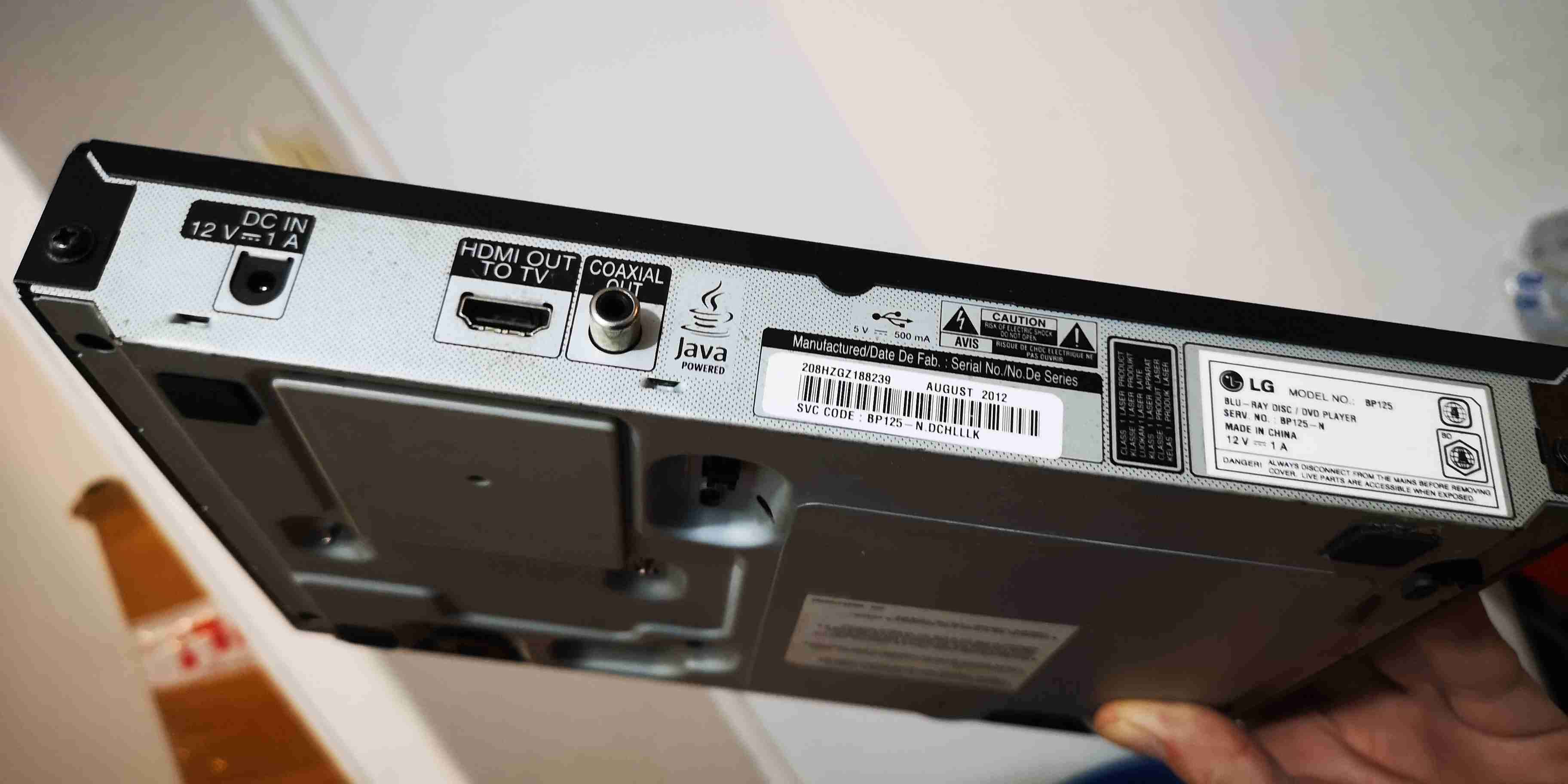 Reproductor Blu-ray LG BP125 - miniatura 2