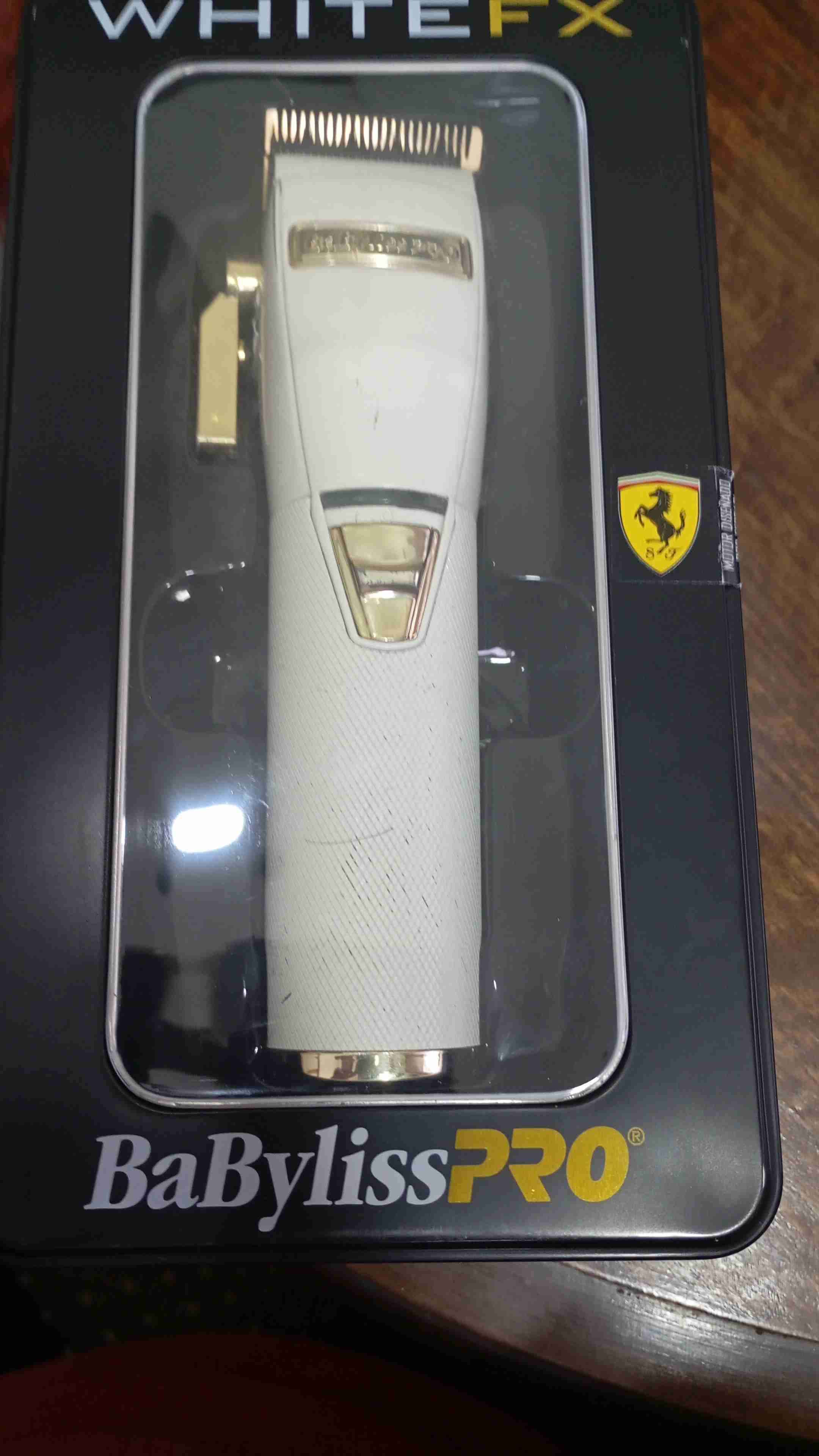 Cortadora de pelo BaBylissPRO blanca