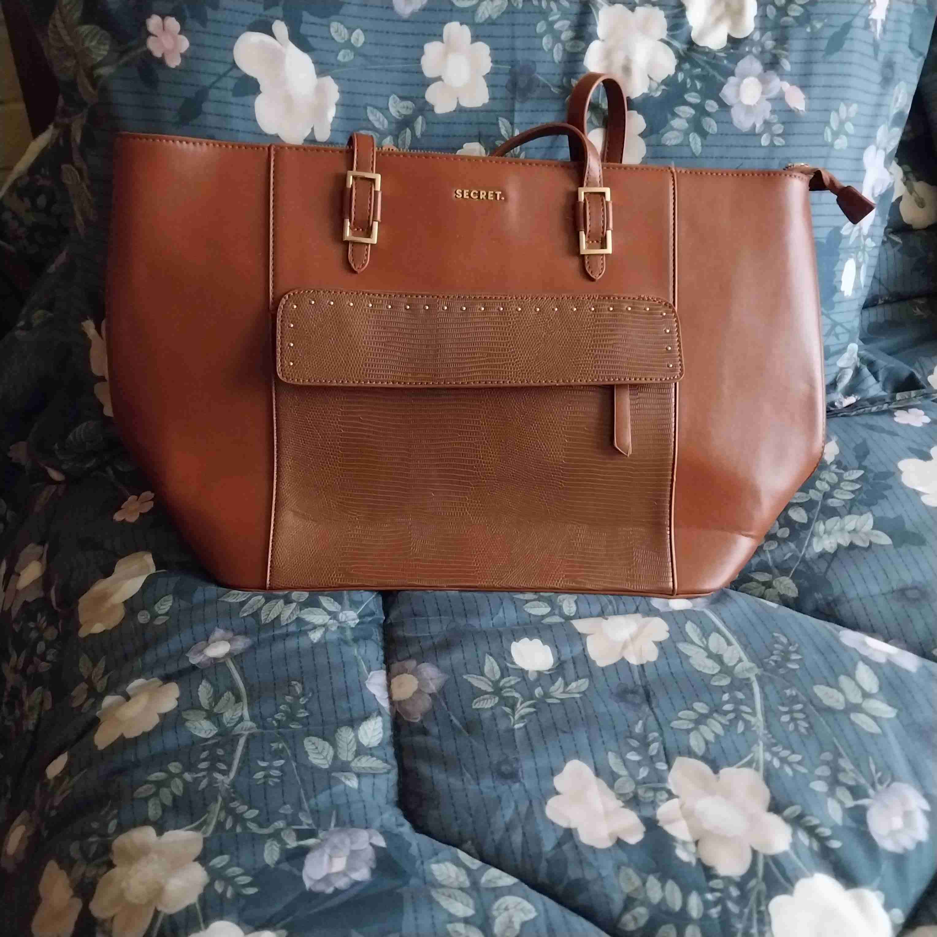 Bolso marrón elegante - miniatura 3