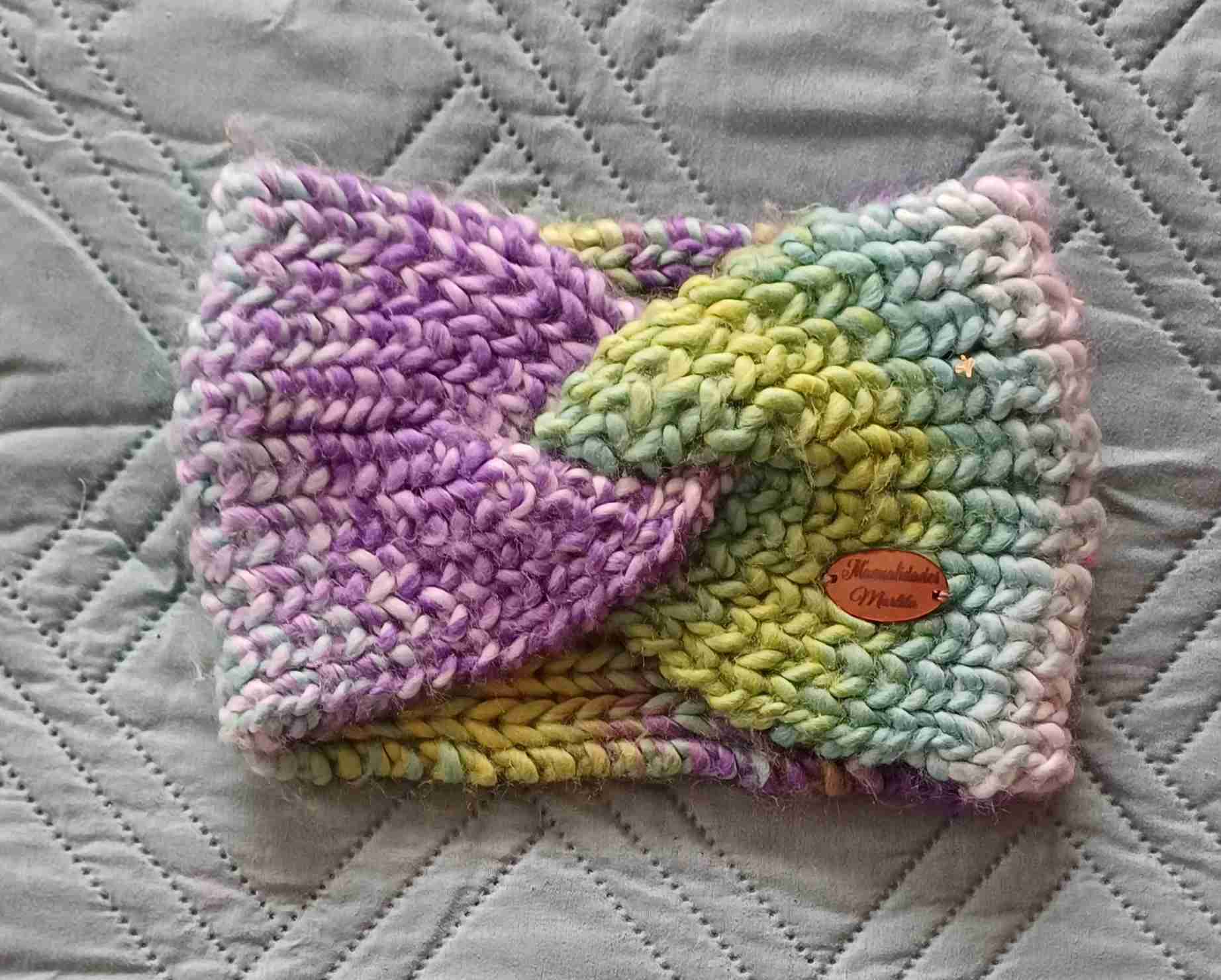 Diadema  tejida multicolor - miniatura 2