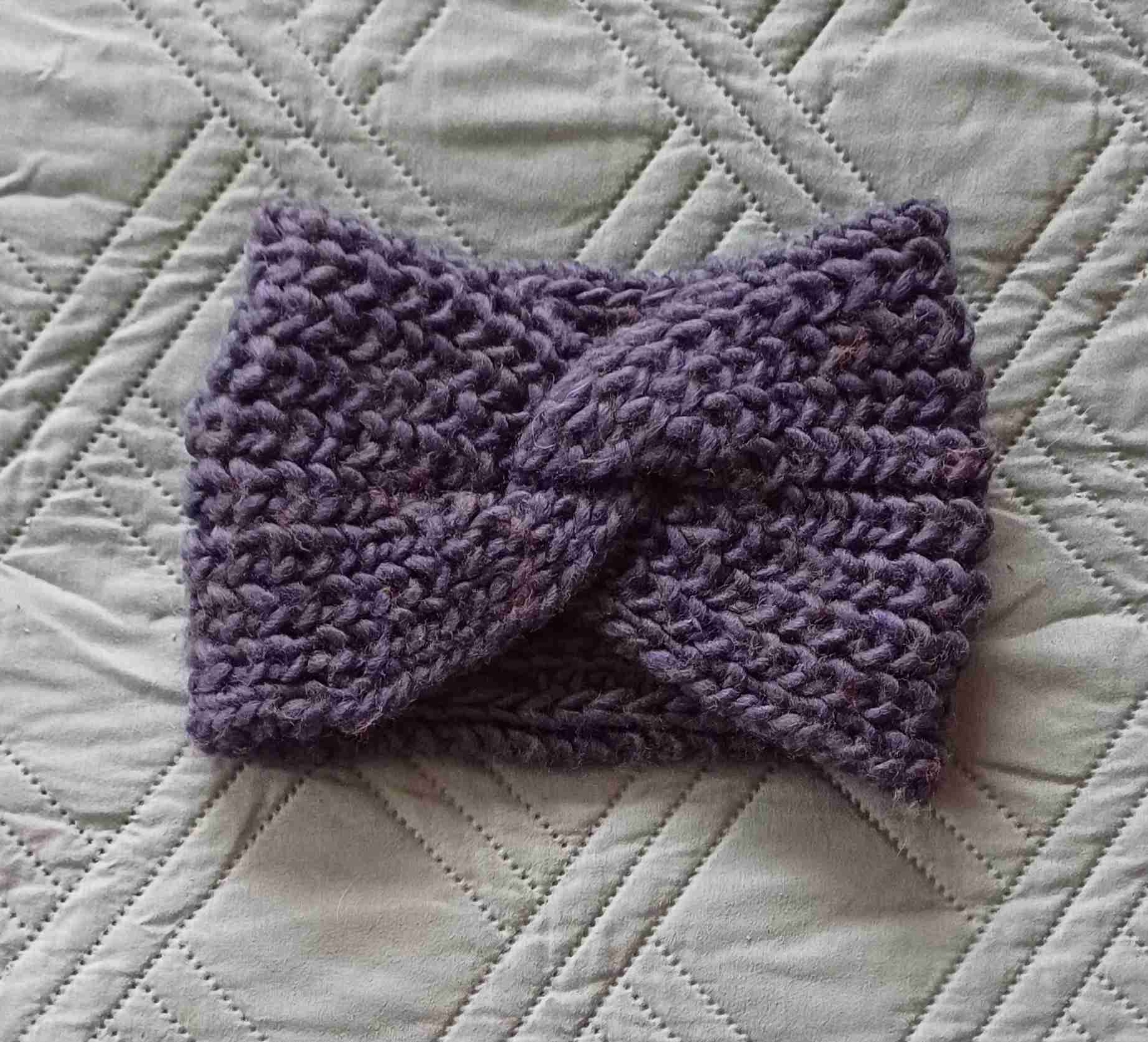 Diadema  tejida multicolor - miniatura 3