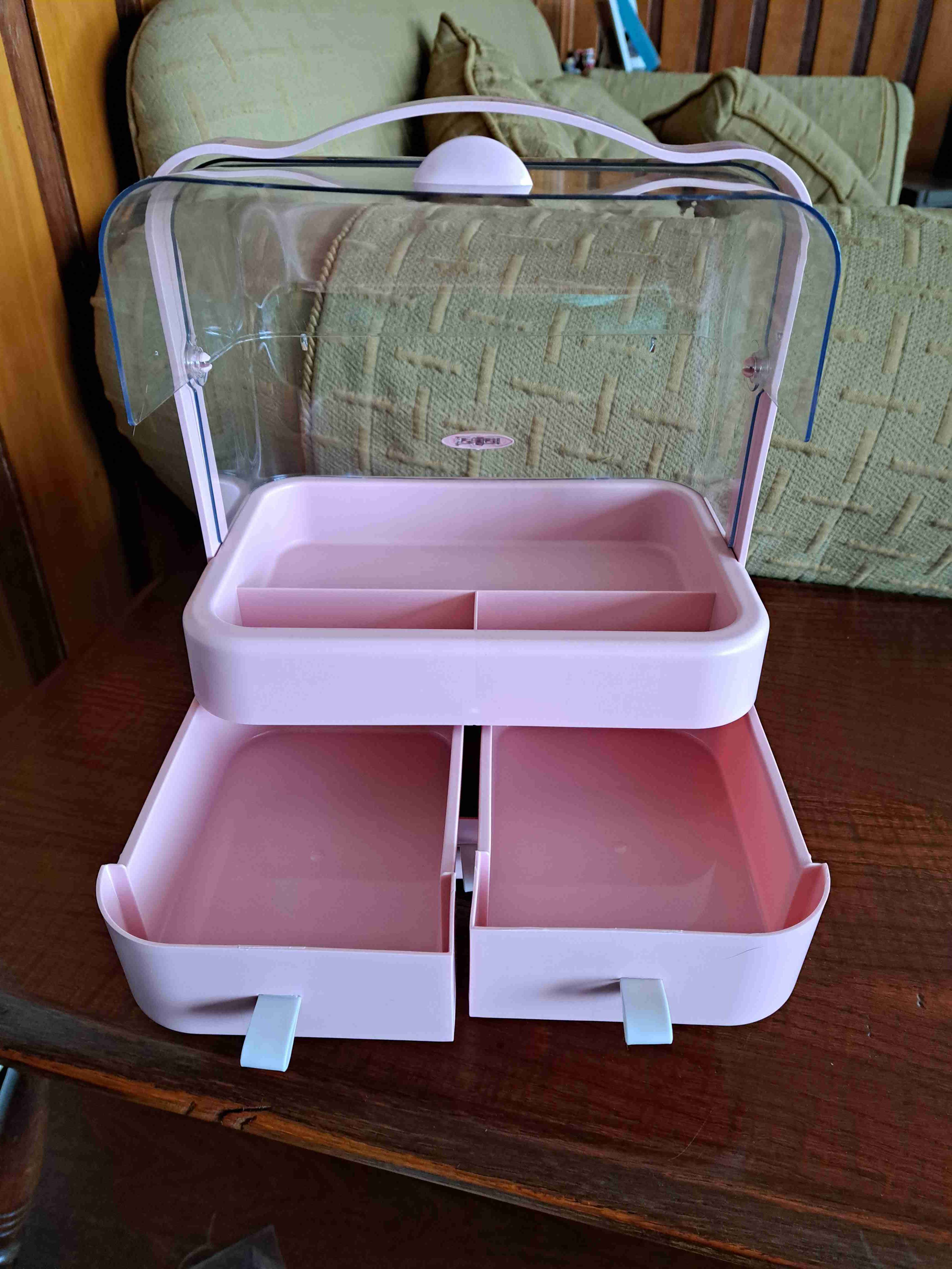 Organizador de maquillaje transparente - NUEVO - miniatura 3