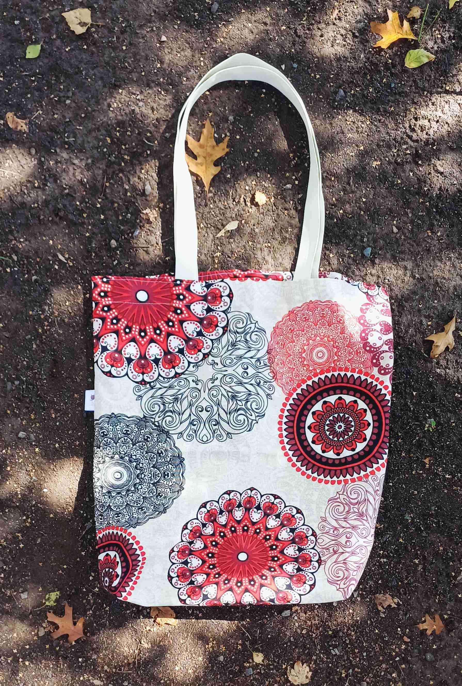 Bolso estampado hojas tropicales - miniatura 4