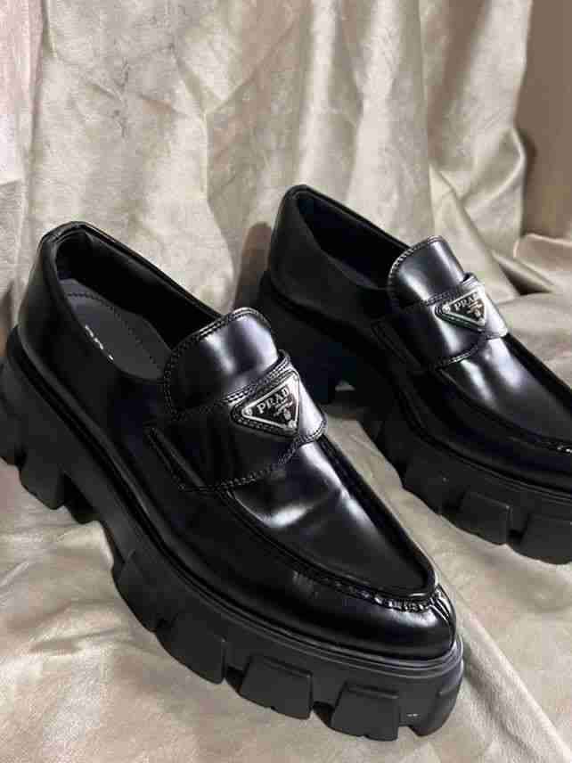 Mocasines negros Prada - miniatura 3