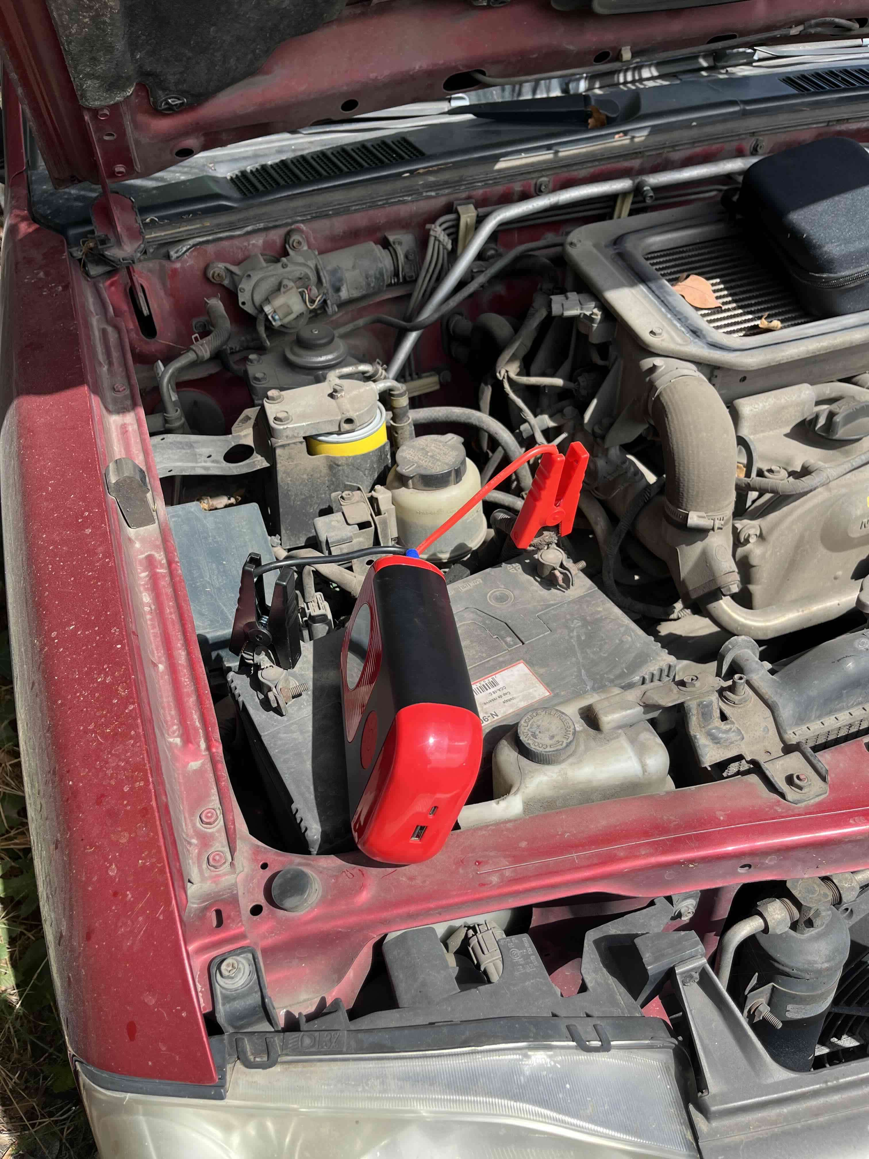 Partidor, Inflador, Power Bank de batería portátil