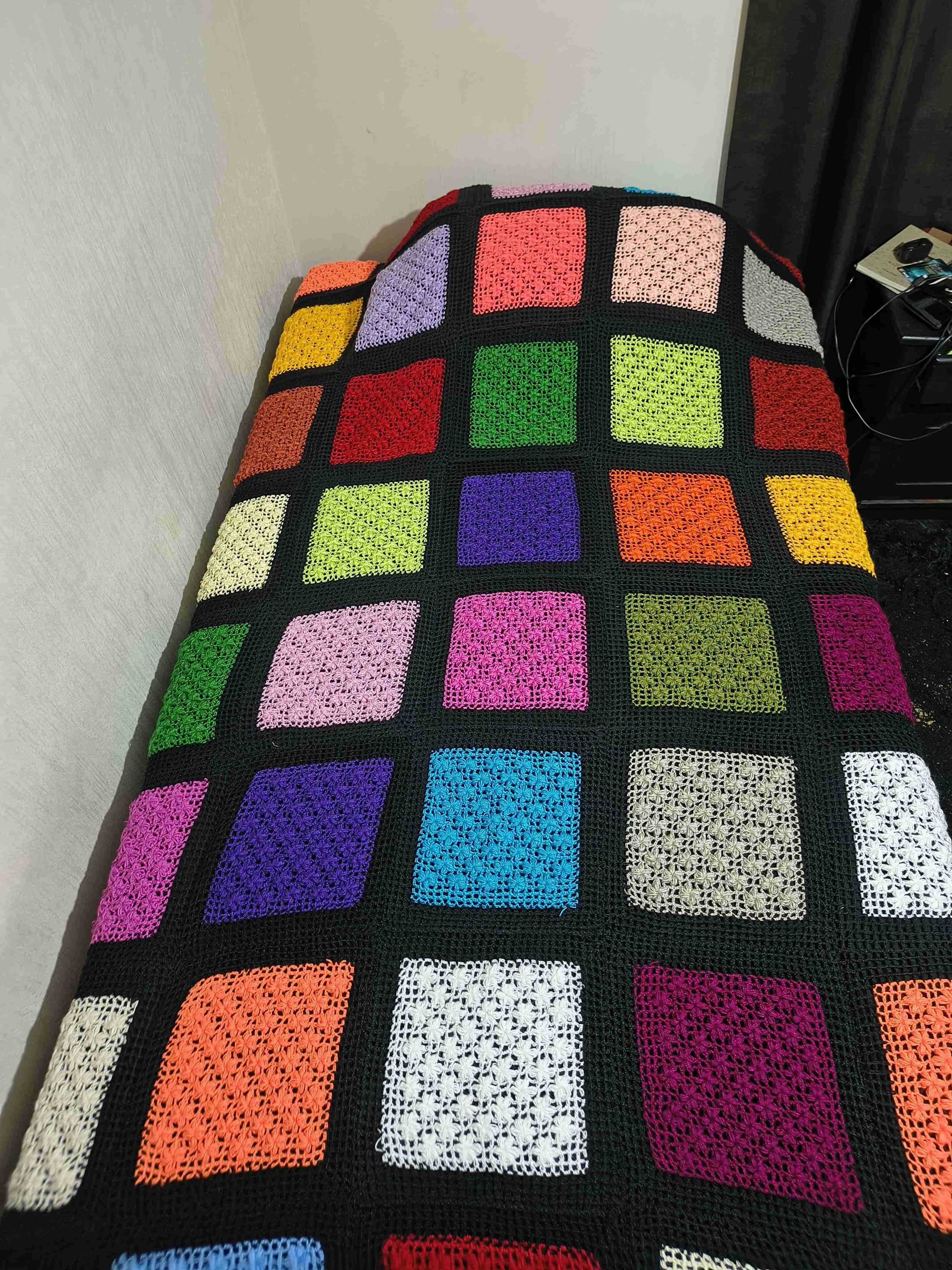 Cubrecama de crochet - miniatura 2