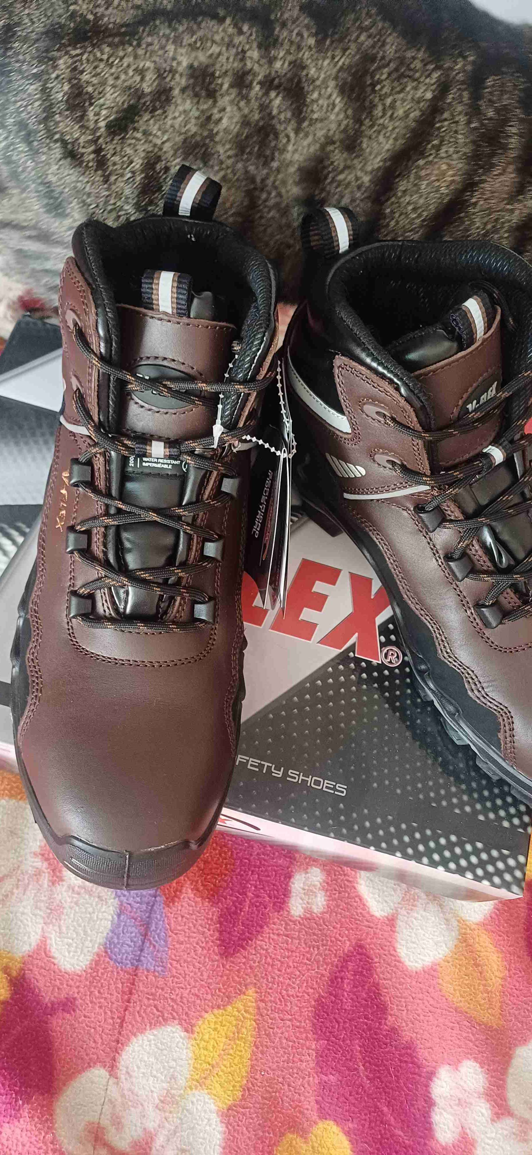 Zapatos de seguridad marrones V-Flex - miniatura 4