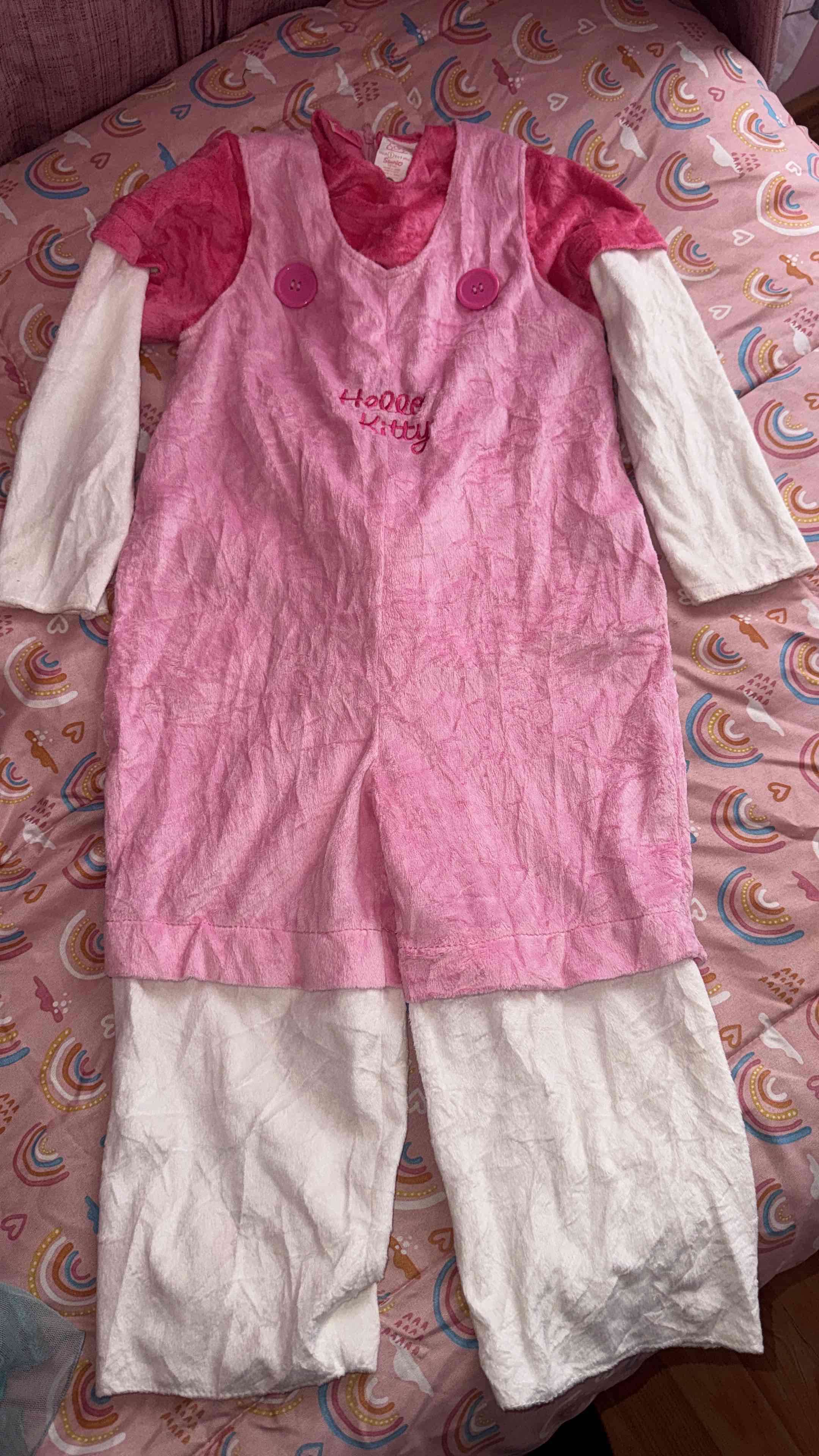 Disfraz infantil Hello Kitty rosa