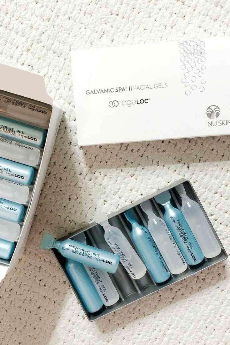 Geles faciales ageLOC Galvanic Spa