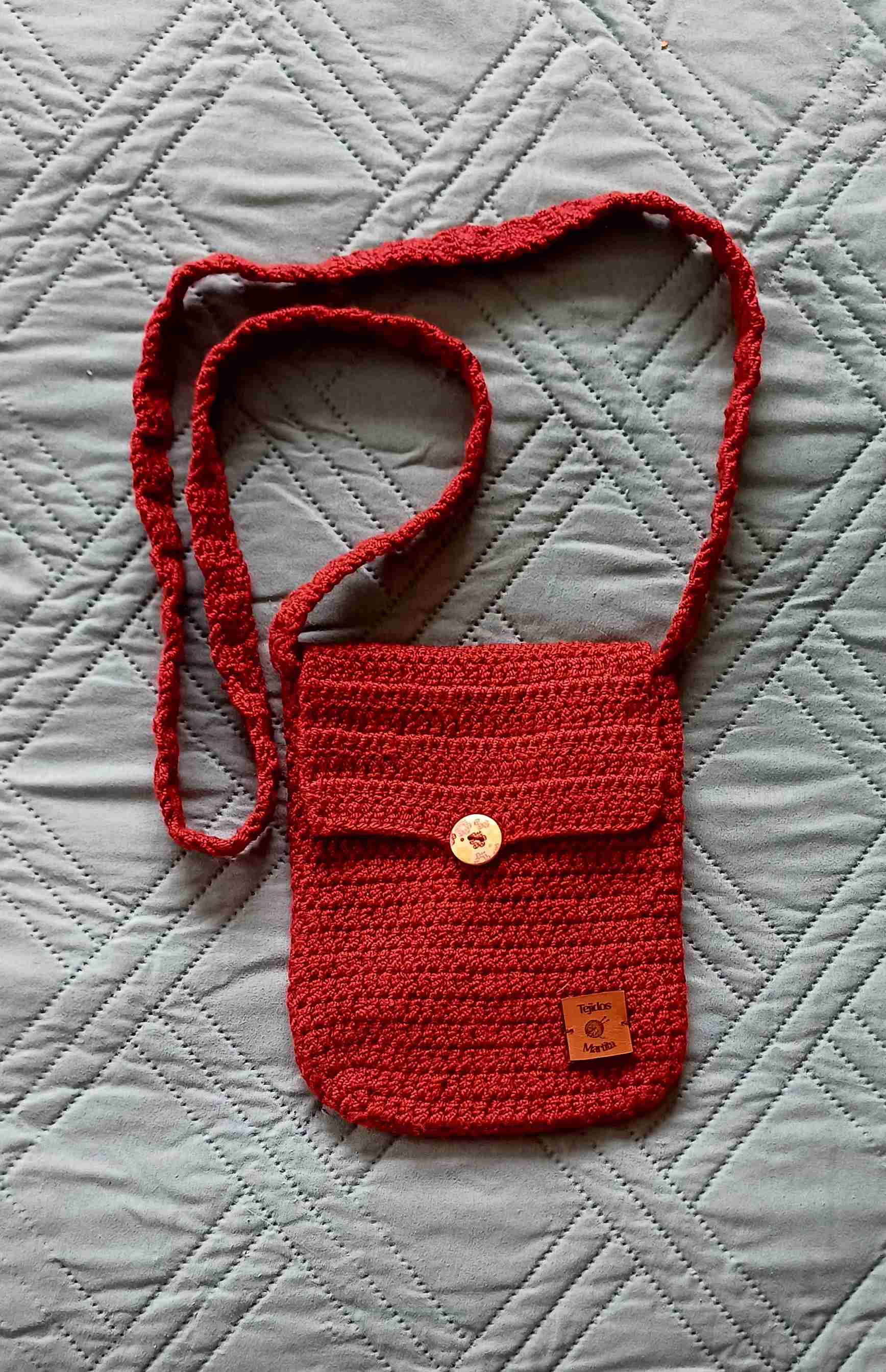 Bolso tejido a mano - miniatura 3