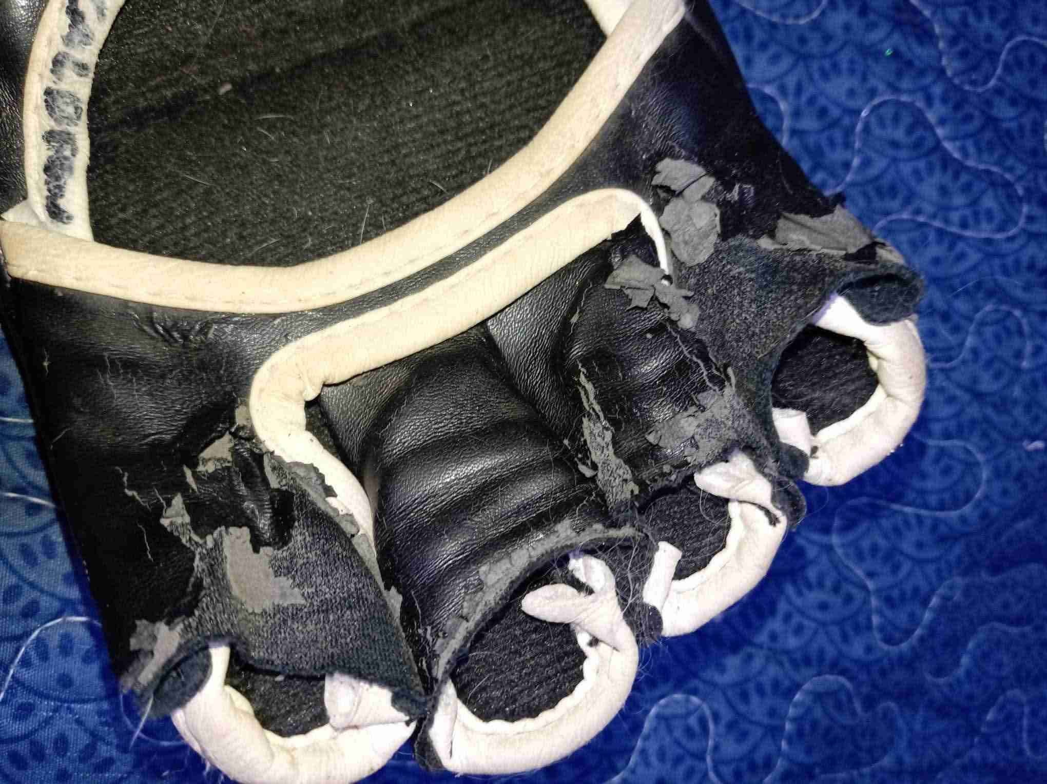 Guantes de boxeo negros SYS - miniatura 3